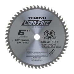 Tenryu CF-13550A2: 5-3/8" x 50 Tooth Cord-Free Non-Ferrous Cutting Blade