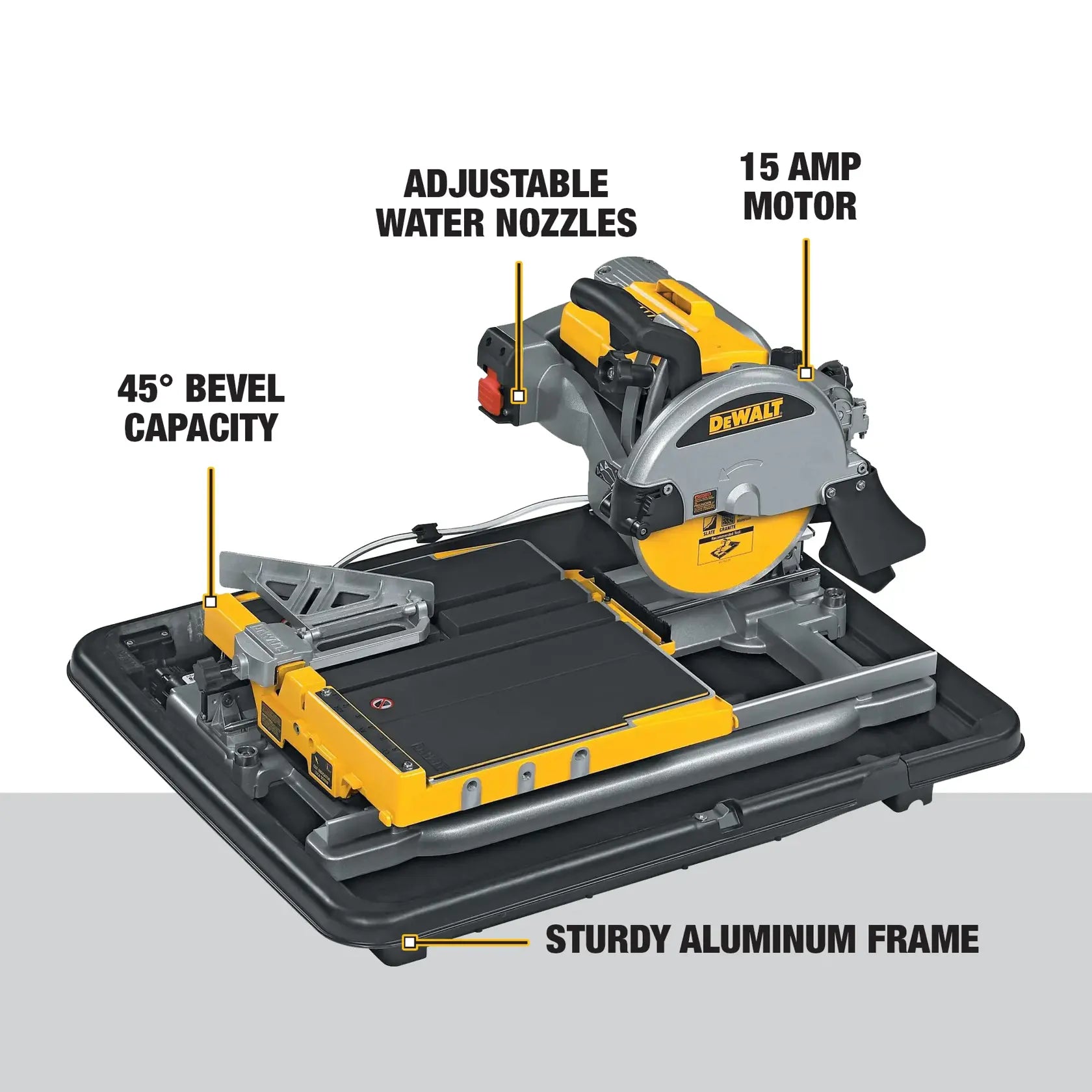 DeWalt D24000 10" Heavy-Duty Wet Tile Saw - image 6