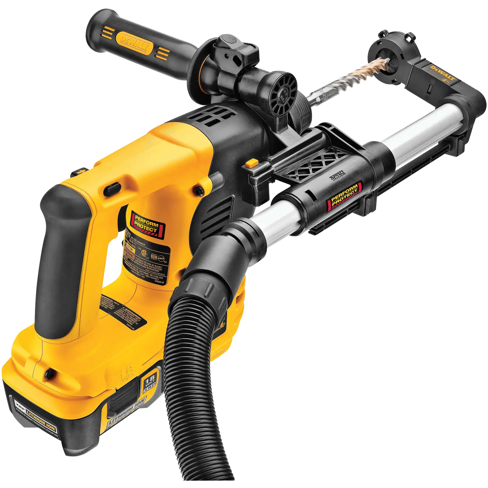 DeWalt D25301D Dust Extractor Telescope W/ Hose For SDS Rotary Hammers - image 5