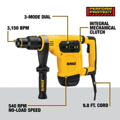 DeWalt D25481K 1-9/16" SDS Max Combination Rotary Hammer Kit - image 4