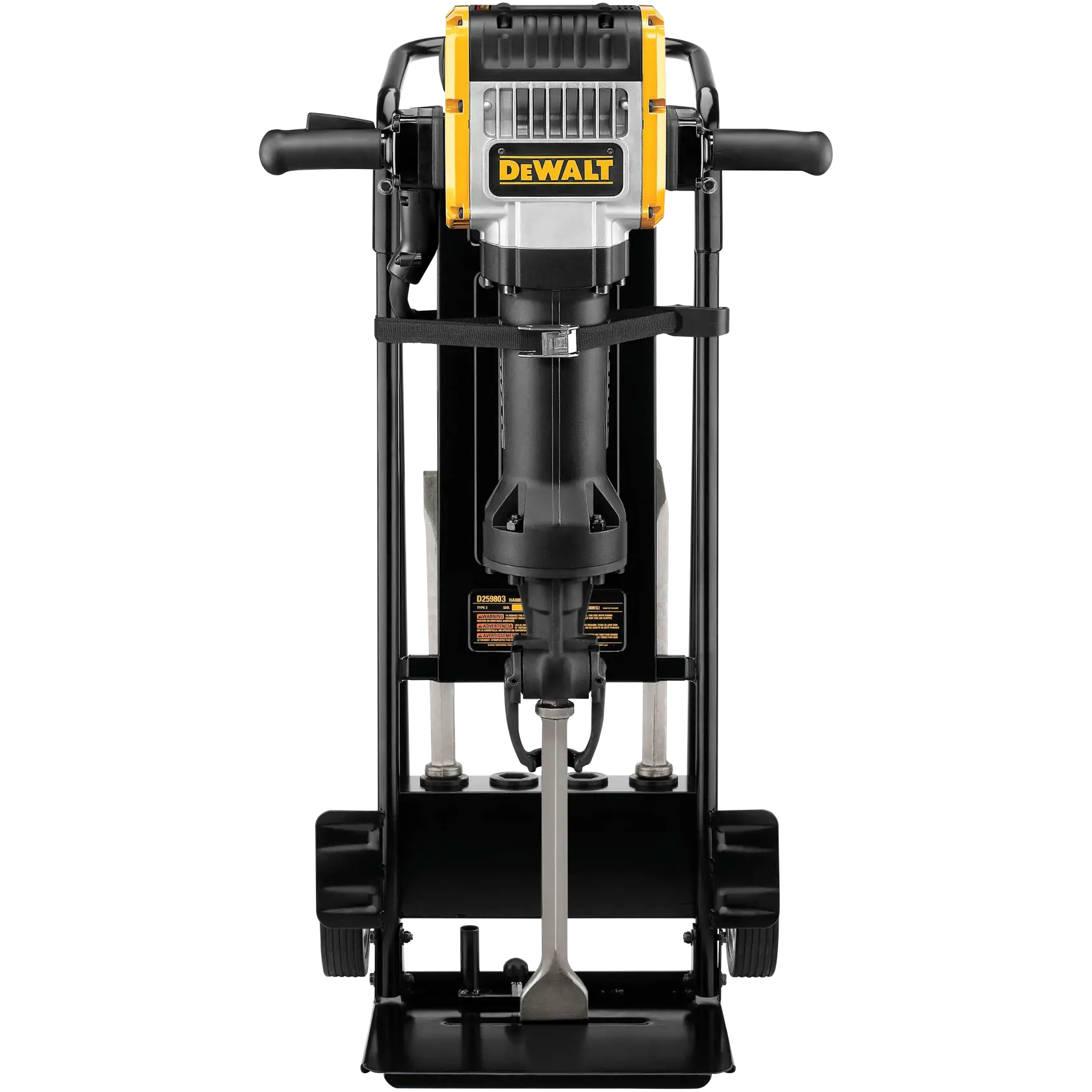 DeWalt D25980K 68 lb. 1-1/8 in. Hex Pavement Breaker with Hammer Truck and Steel - image 2
