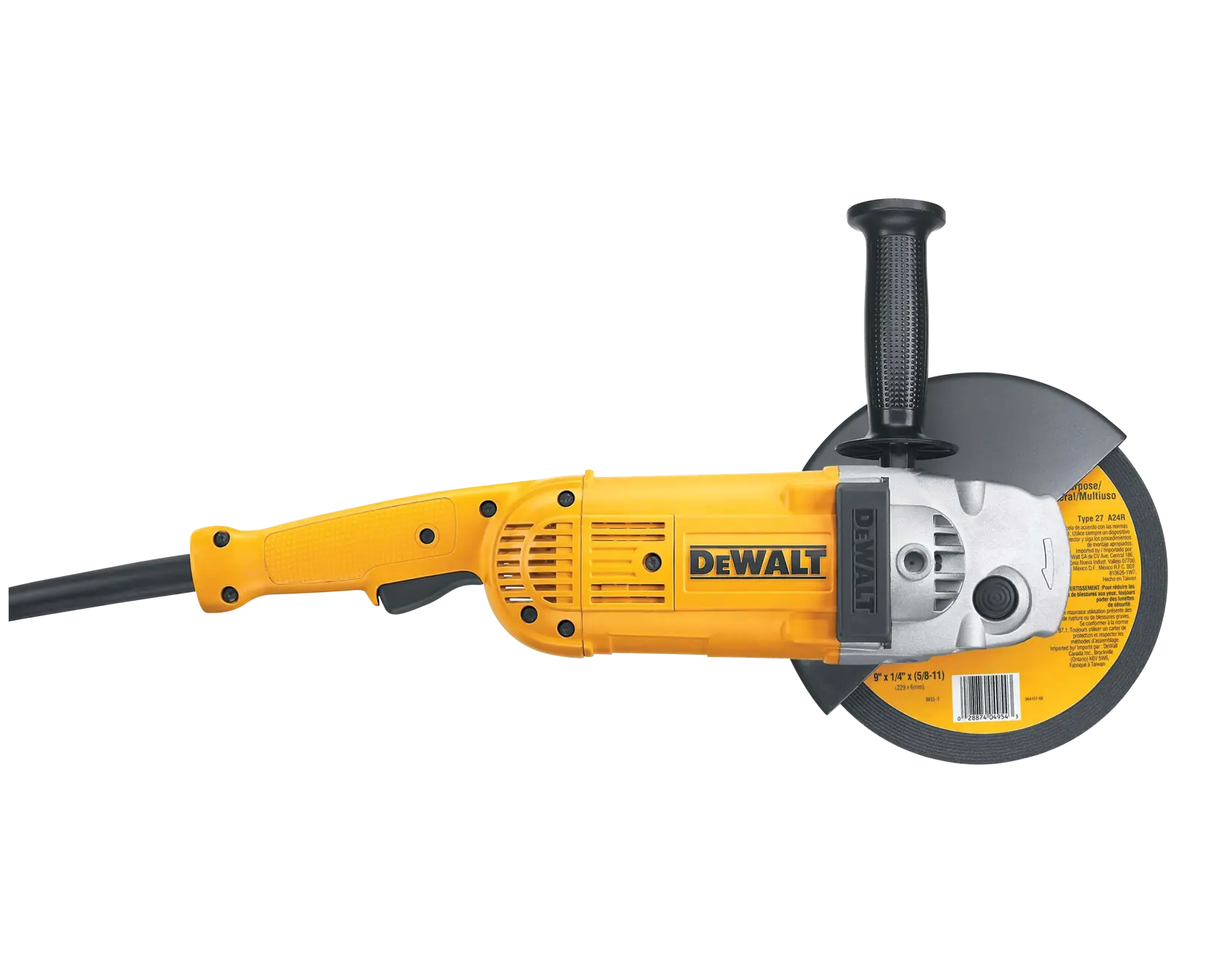 DeWalt D28499X 7" / 9" (180mm / 230mm) 5.3 HP Angle Grinder - image 3
