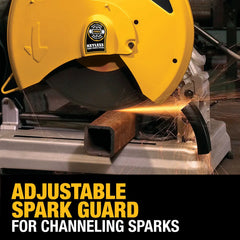 DeWalt D28715 14" Chop Saw with QUIK-CHANGE Keyless Blade Change System - image 3