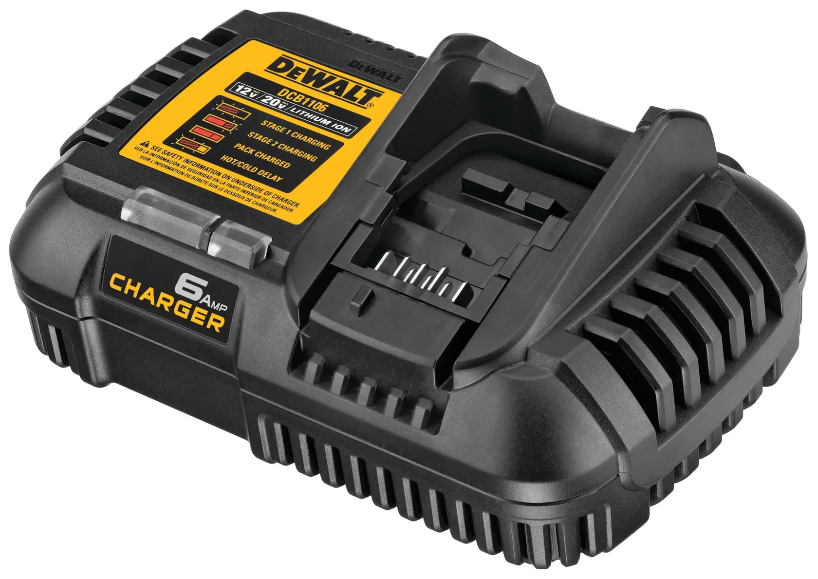DeWalt DCB1106 12V MAX/20V MAX FLEXVOLT 6 Amp Charger - image 2