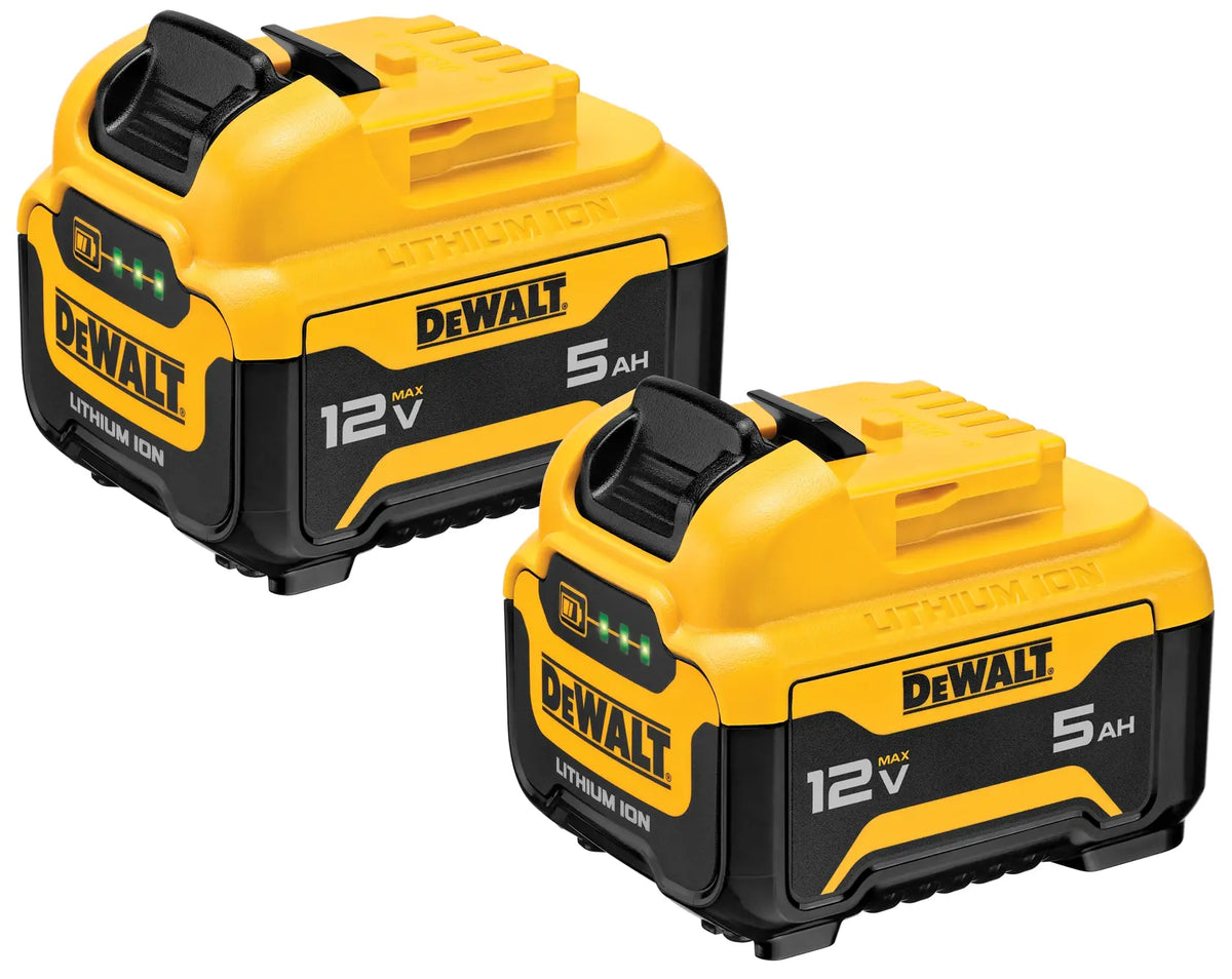 DeWalt DCB126-2 12V MAX 5Ah Battery, 2-Pack - image 1