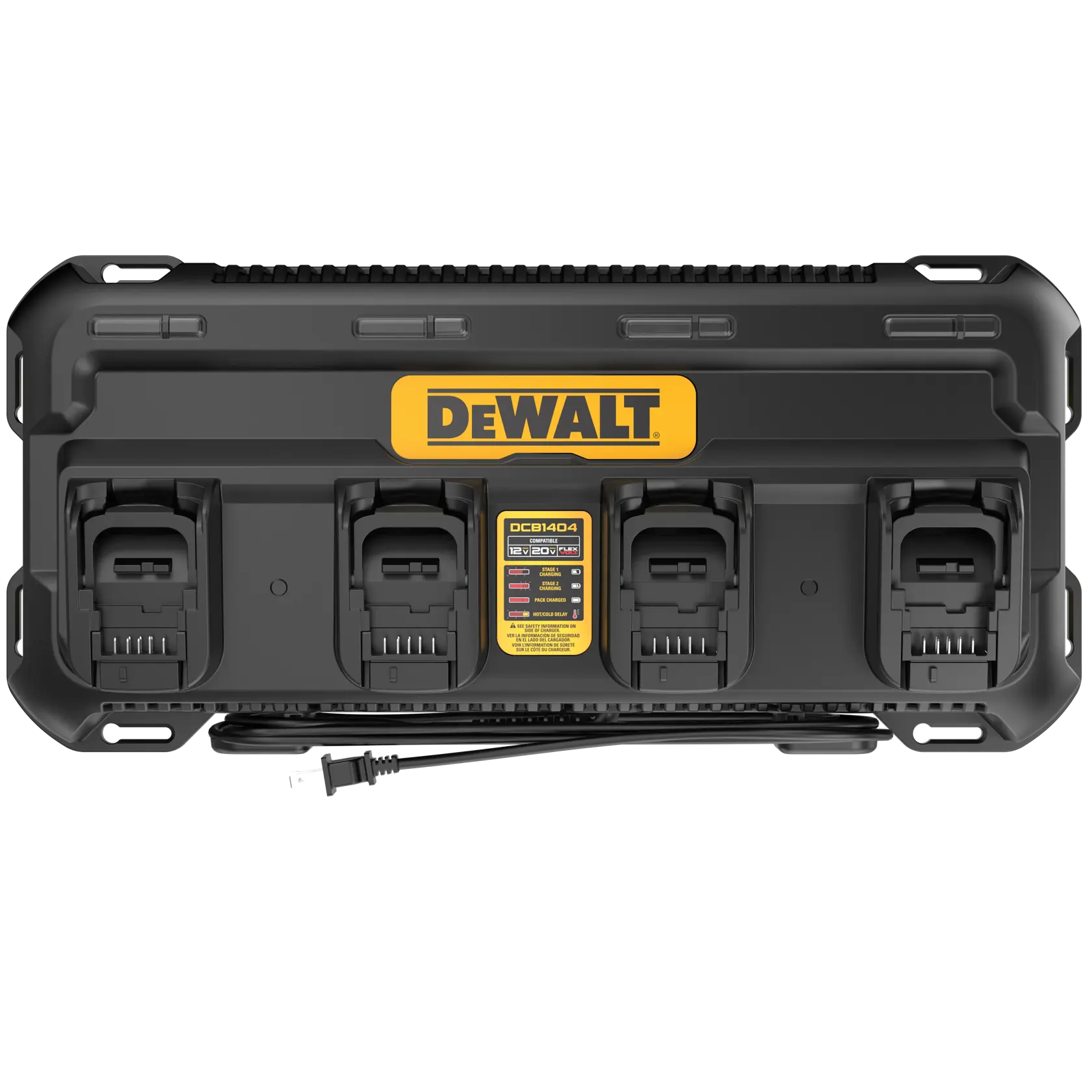 DeWalt DCB1404 12V MAX/20V MAX/FLEXVOLT 4 Amp Multiport Charger - image 2