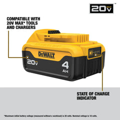 DeWalt DCB204-2 20V MAX 4Ah Battery (2 Pk) - image 2