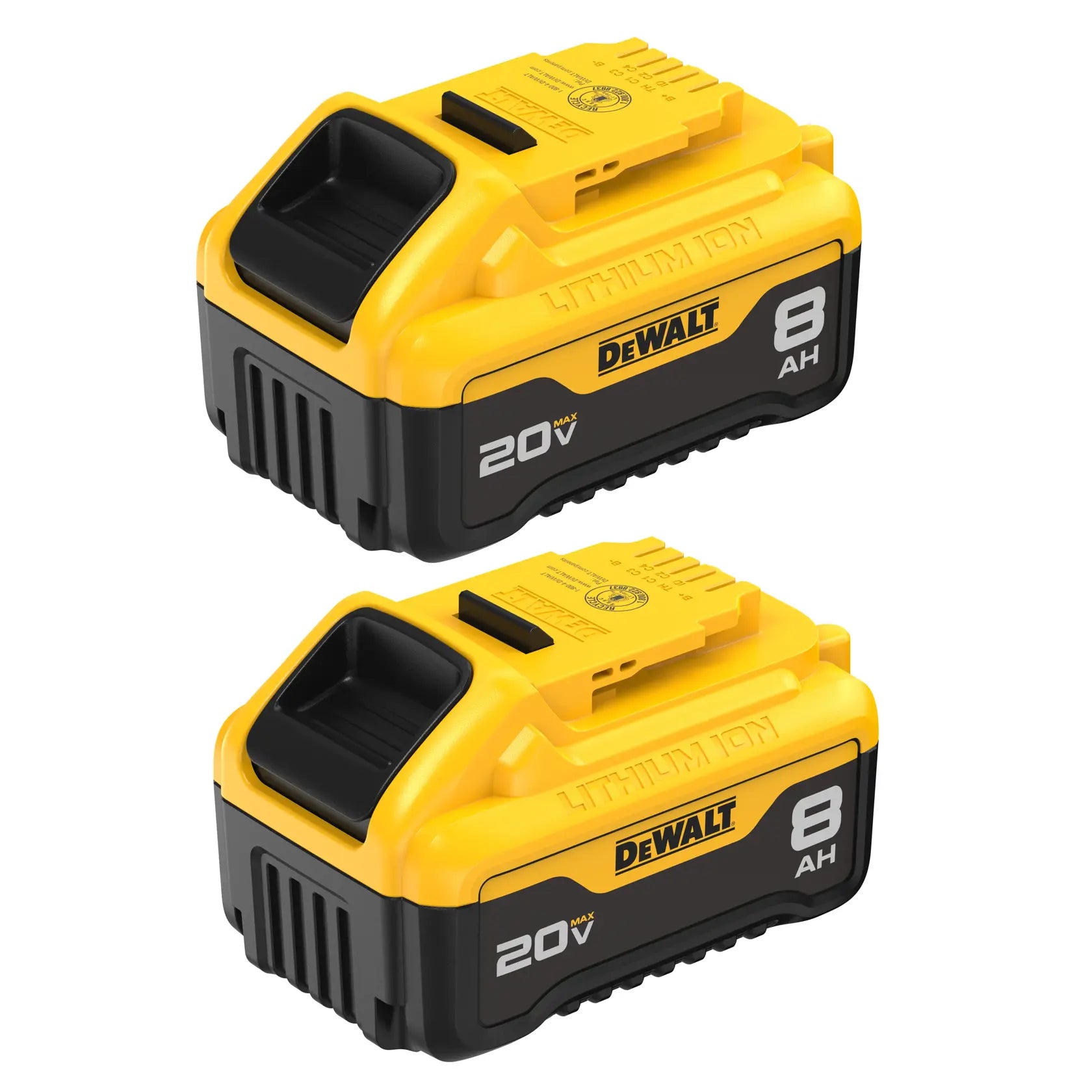 DeWalt DCB208-2 20V Max Xr 8Ah Battery 2-Pack - image 1