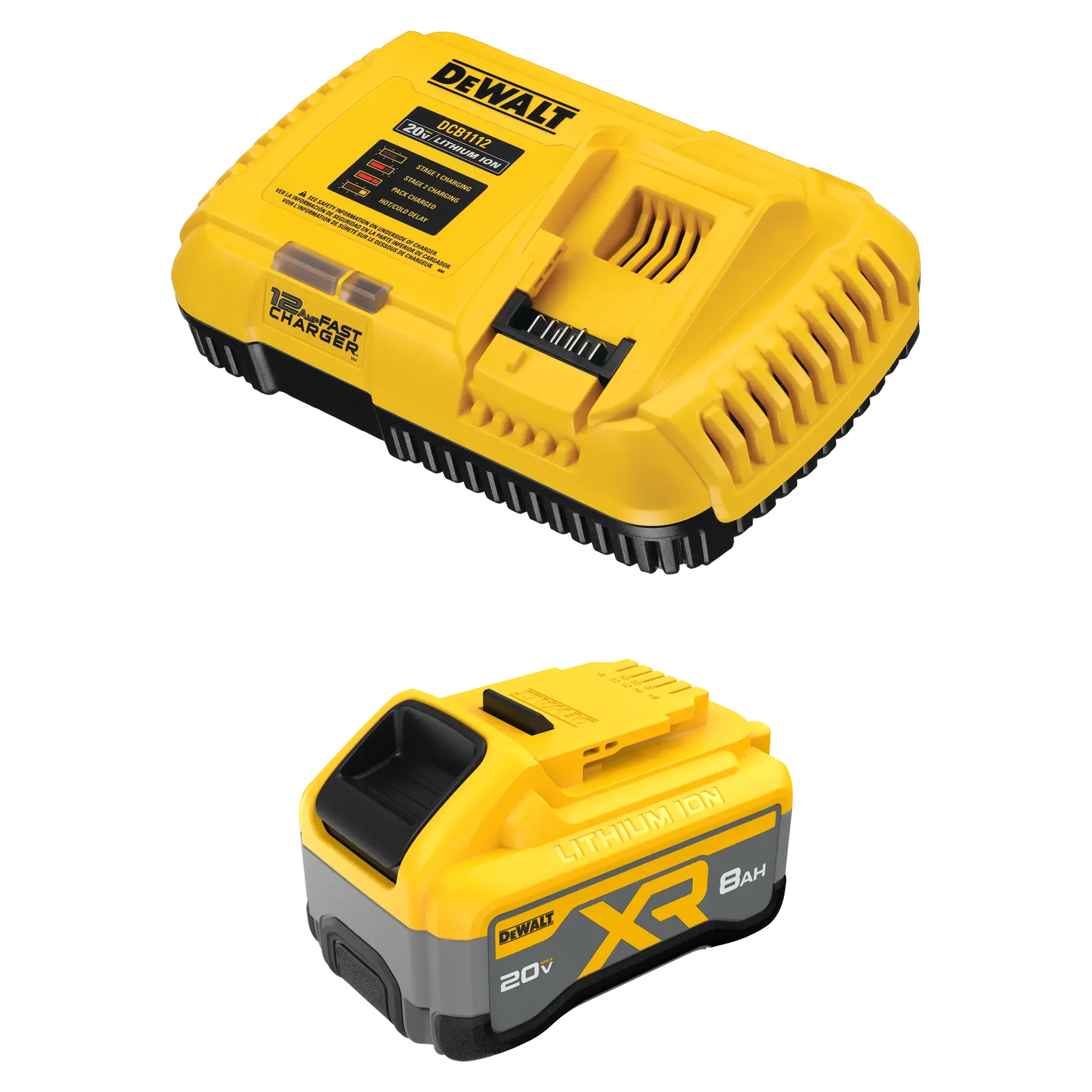 DeWalt DCB2108C 20V MAX XR POWER-PACK Lithium-Ion Starter Kit with 8.0Ah Battery - image 1