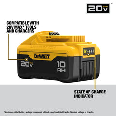DeWalt DCB210 20V MAX 10Ah Battery - image 4