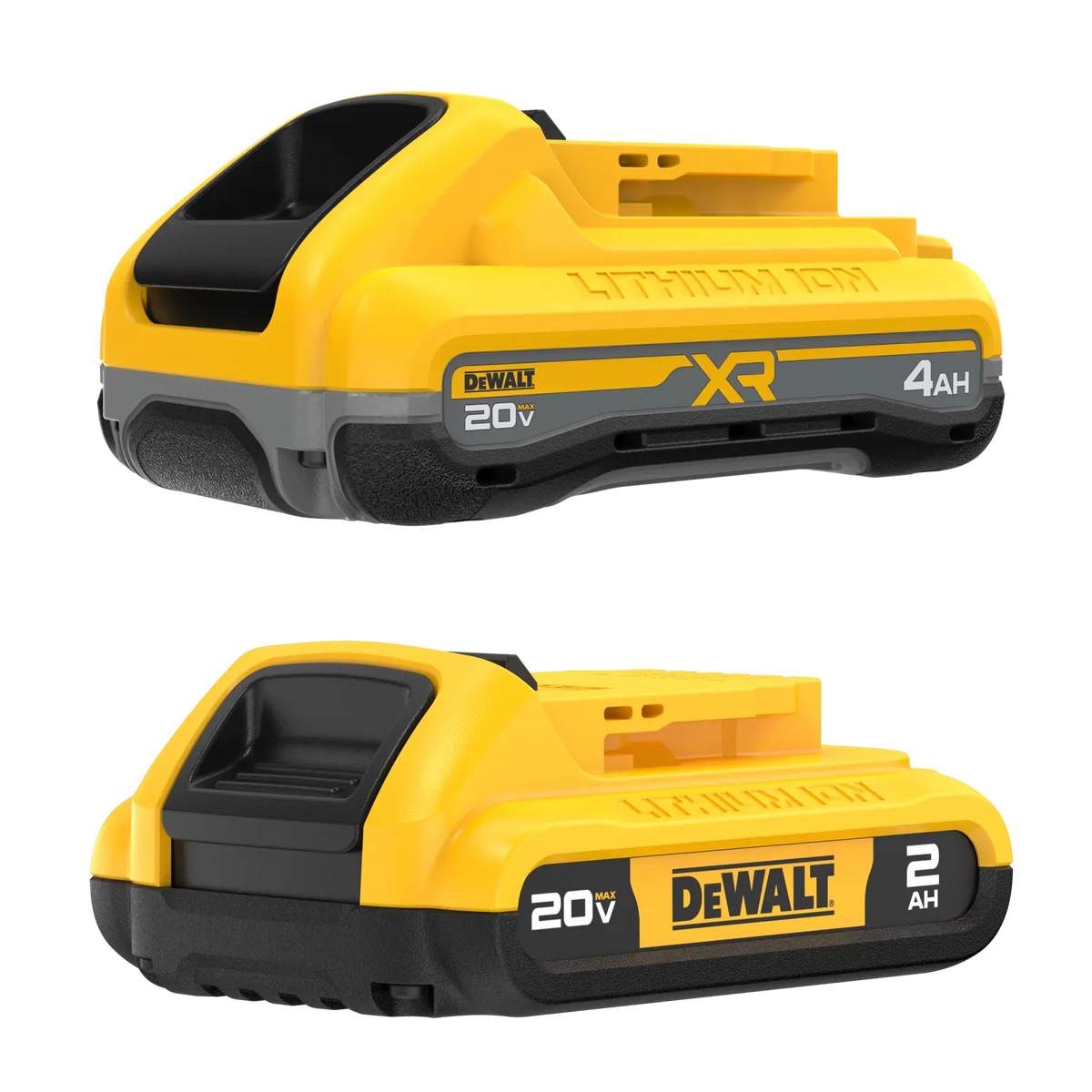 DeWalt DCB224-2 20V MAX Lithium-Ion 4.0 Ah and 2.0Ah Battery Packs (2-Pack) - image 1