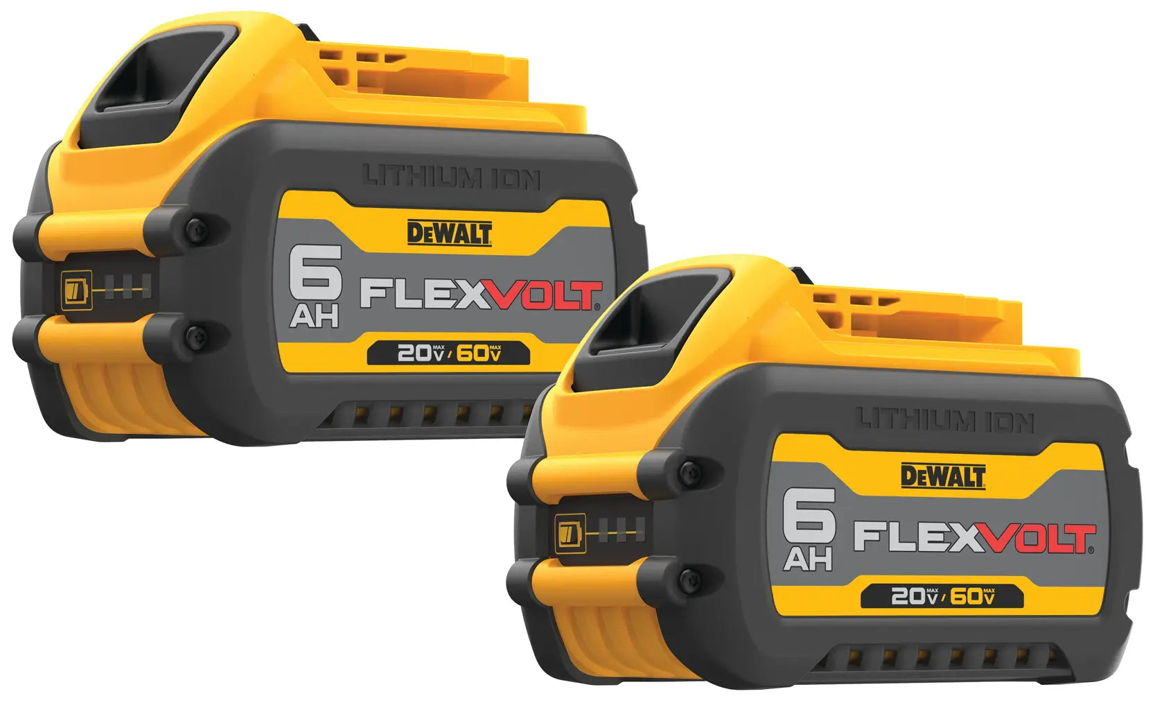 DeWalt DCB606-2 FLEXVOLT 20/60V MAX 6Ah Battery (2 Pk) - image 1