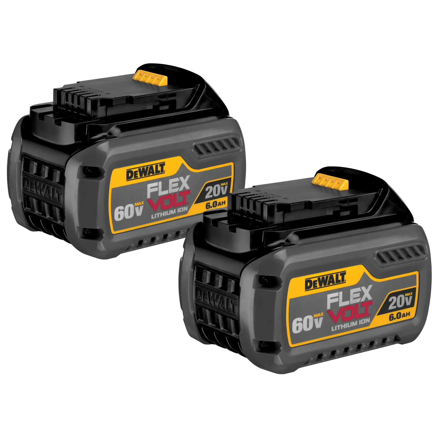 DeWalt DCB606-2 FLEXVOLT 20/60V MAX 6Ah Battery (2 Pk) - image 2