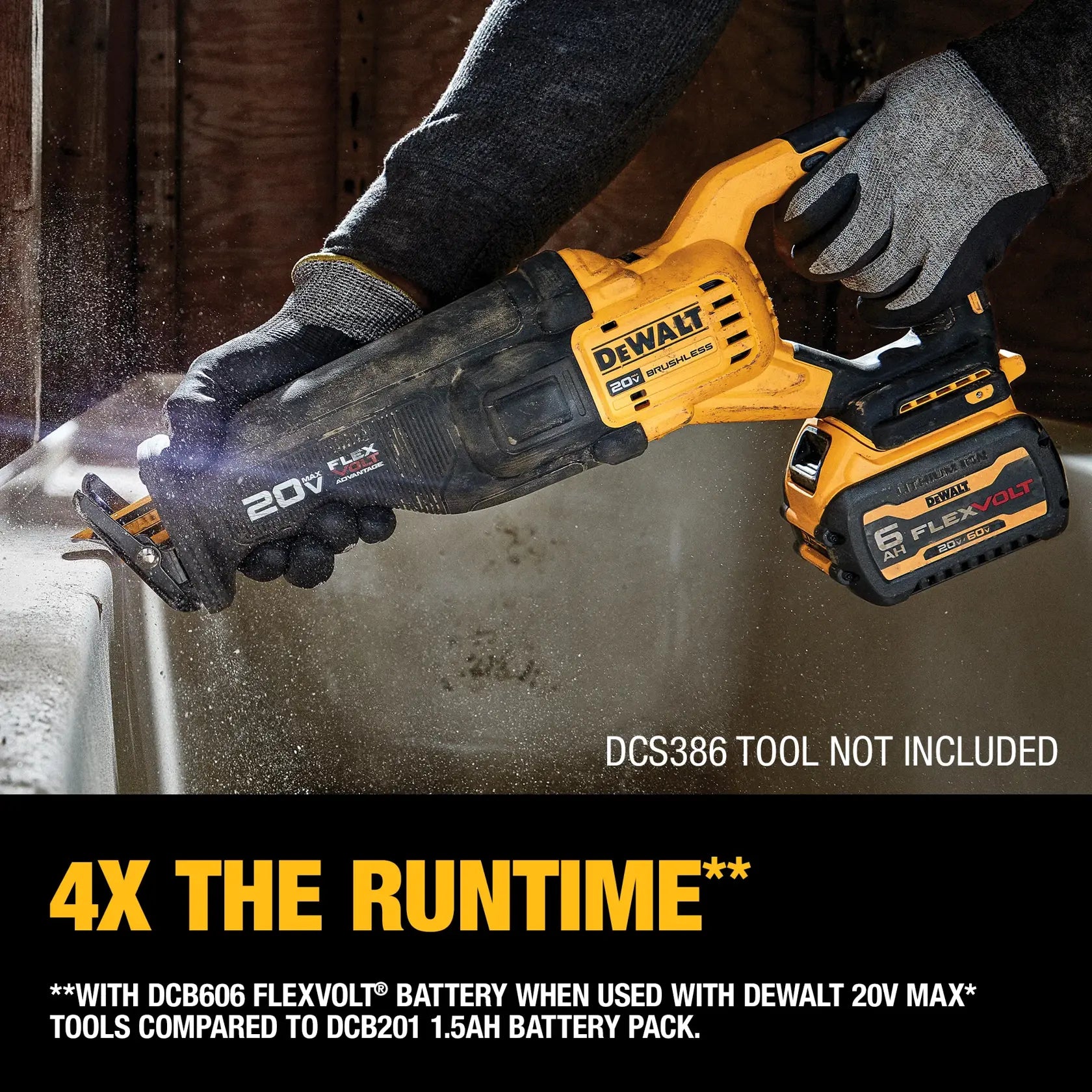 DeWalt DCB606 FLEXVOLT 20V/60V MAX 6Ah Battery - image 5
