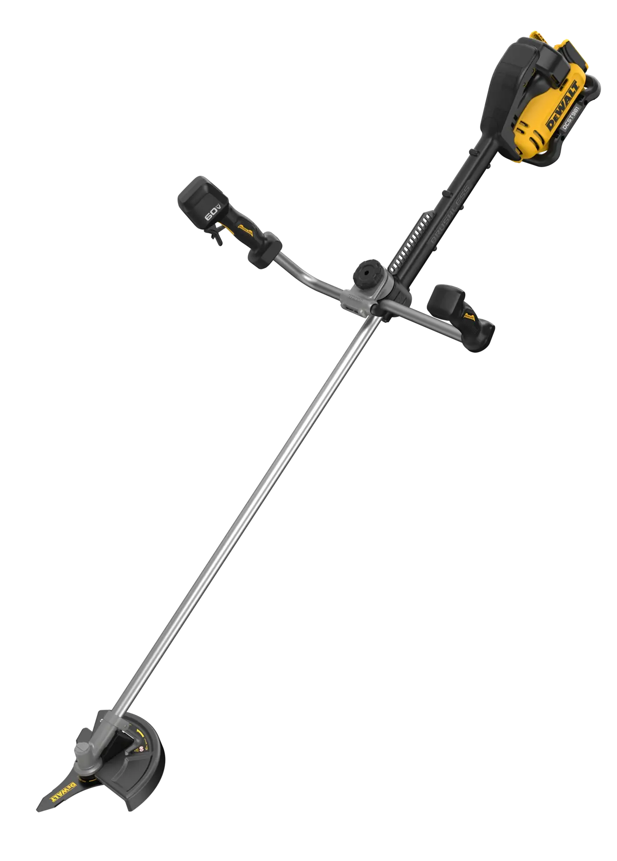 DeWalt DCBC581B 60V MAX 10" Brushless Cordless Brush Cutter With Bike Handle, Tool Only - image 3