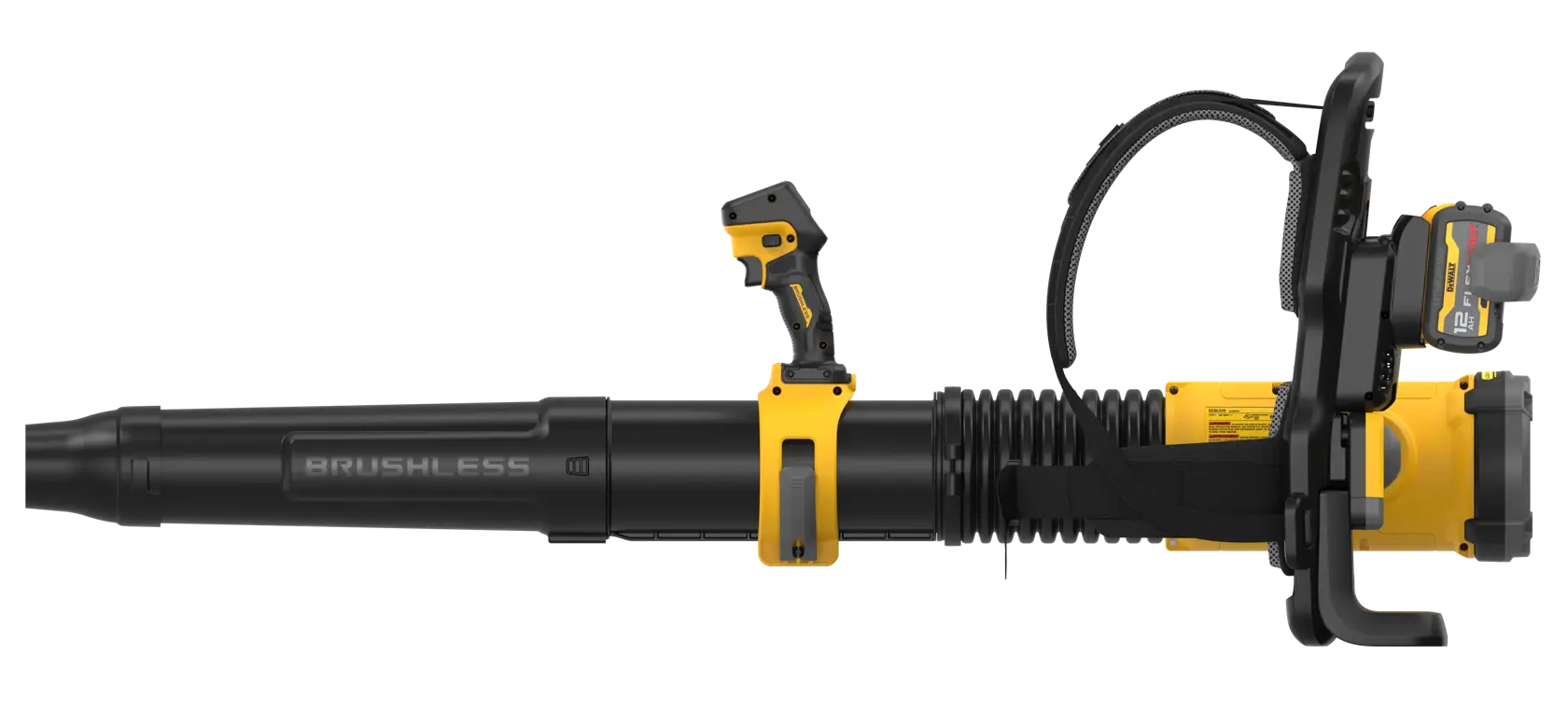 DeWalt DCBL570Y2 60V MAX Brushless Backpack Blower Kit - image 2