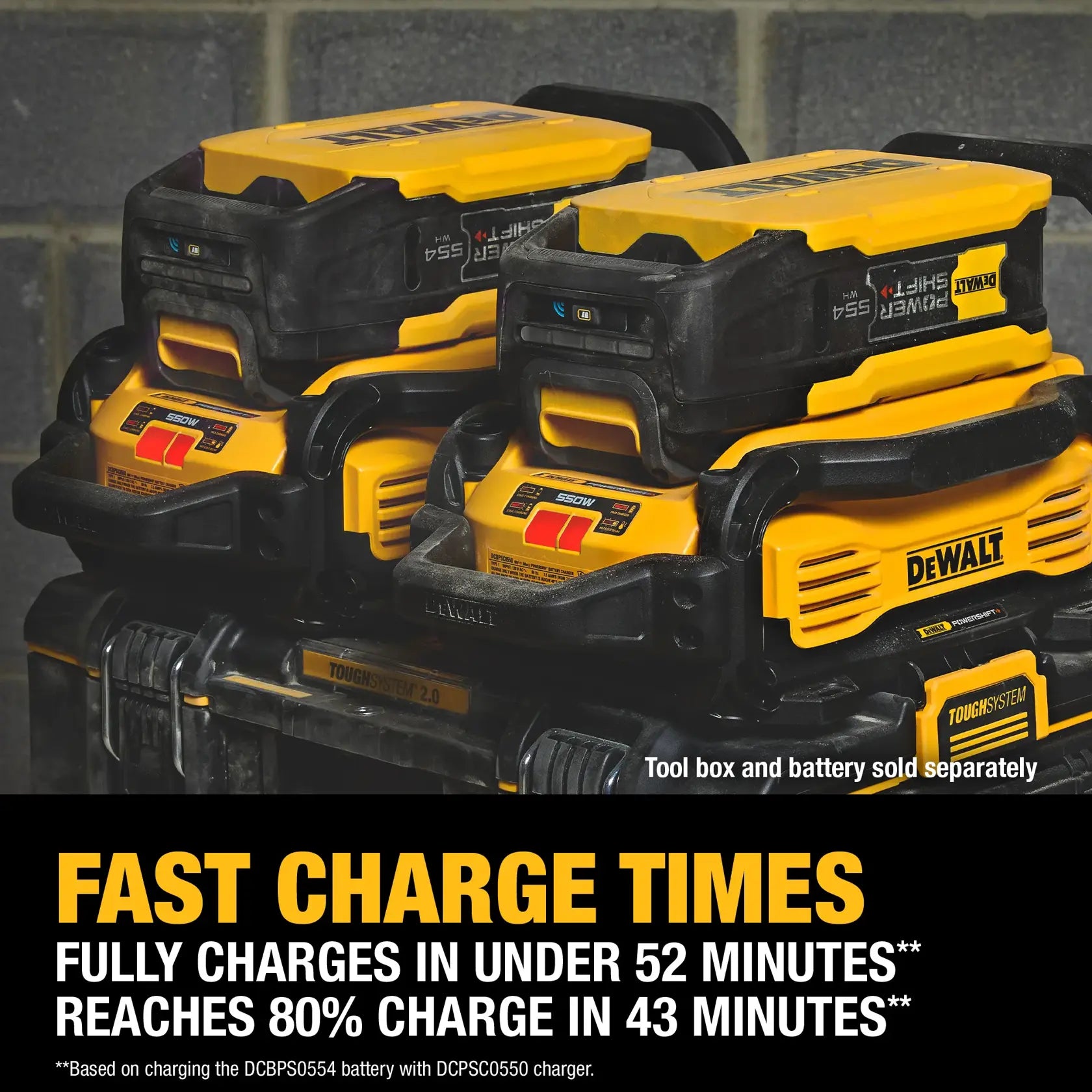 DeWalt DCBPSC0550 POWERSHIFT 550w Charger - image 5