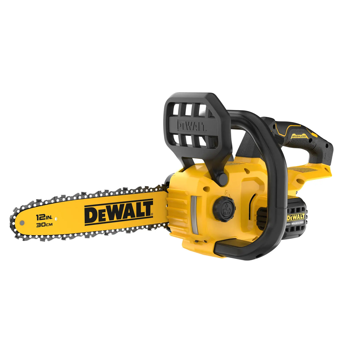 DeWalt DCCS621B 20V MAX Compact 12" Brushless Cordless Chainsaw, Tool Only - image 1