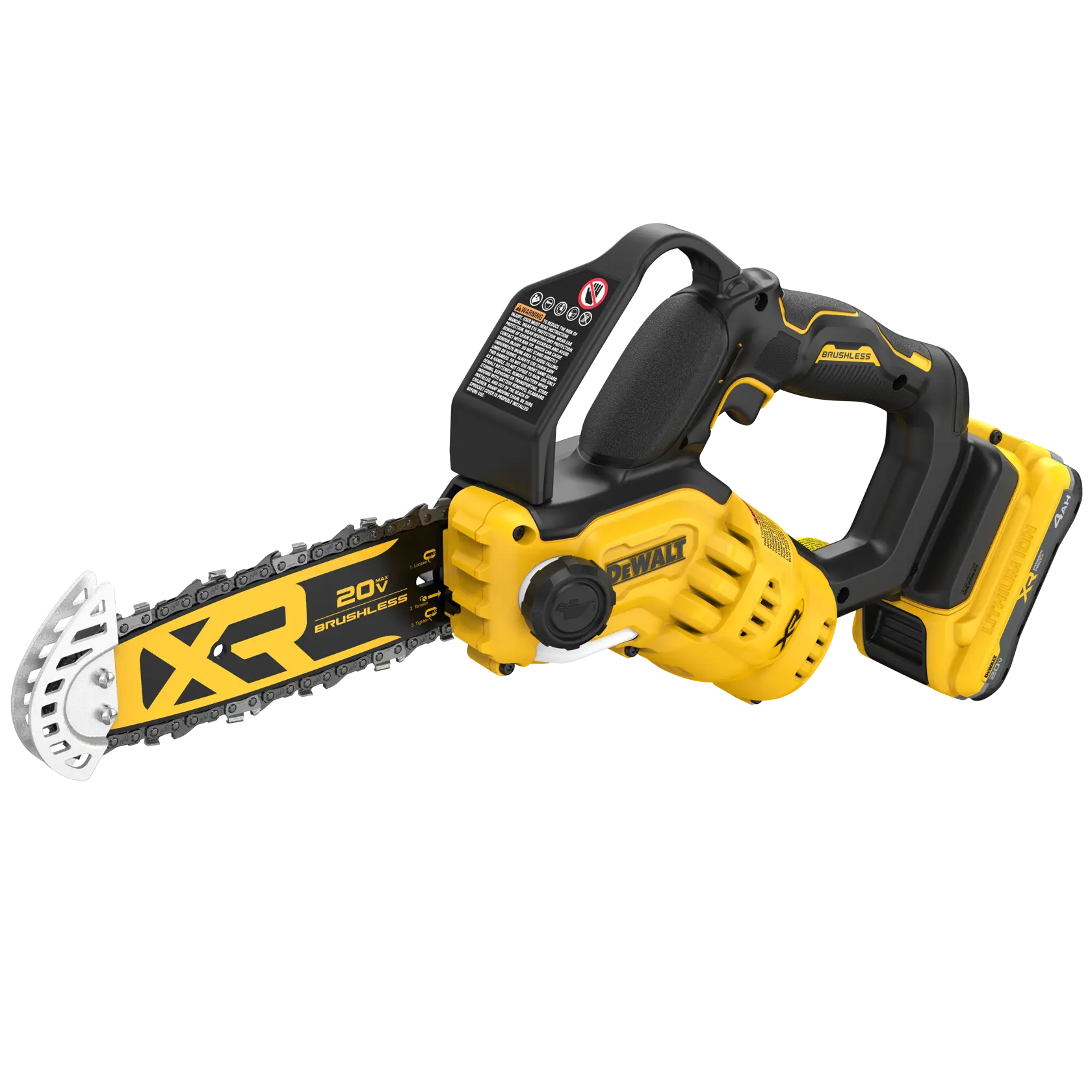 DeWalt DCCS623QQ1 20V MAX 8" Brushless Cordless Pruning Chainsaw Kit - image 3