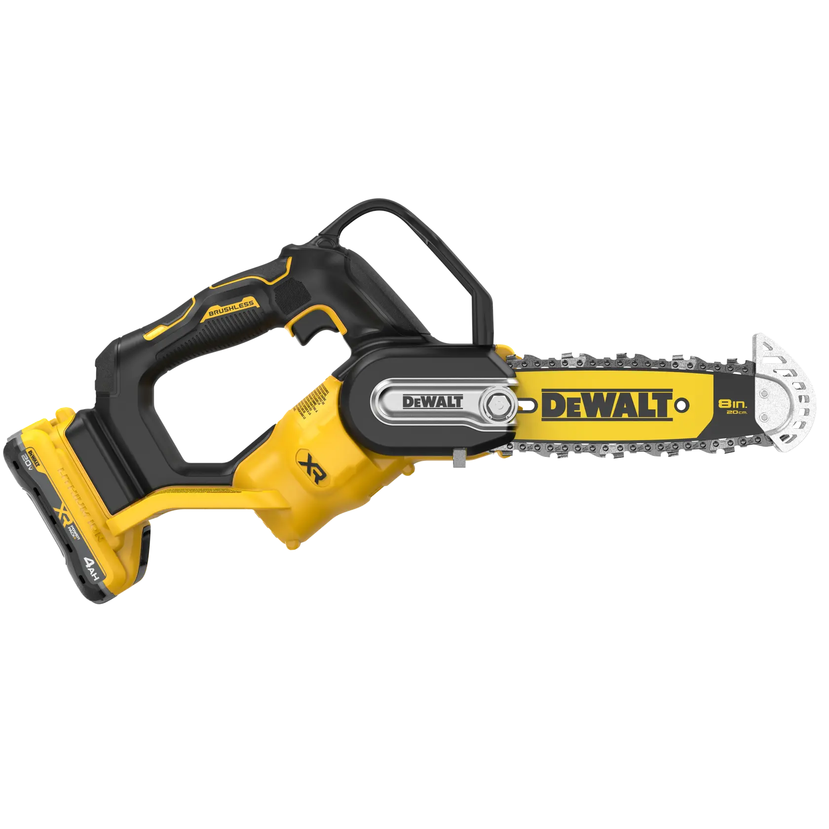 DeWalt DCCS623QQ1 20V MAX 8" Brushless Cordless Pruning Chainsaw Kit - image 4
