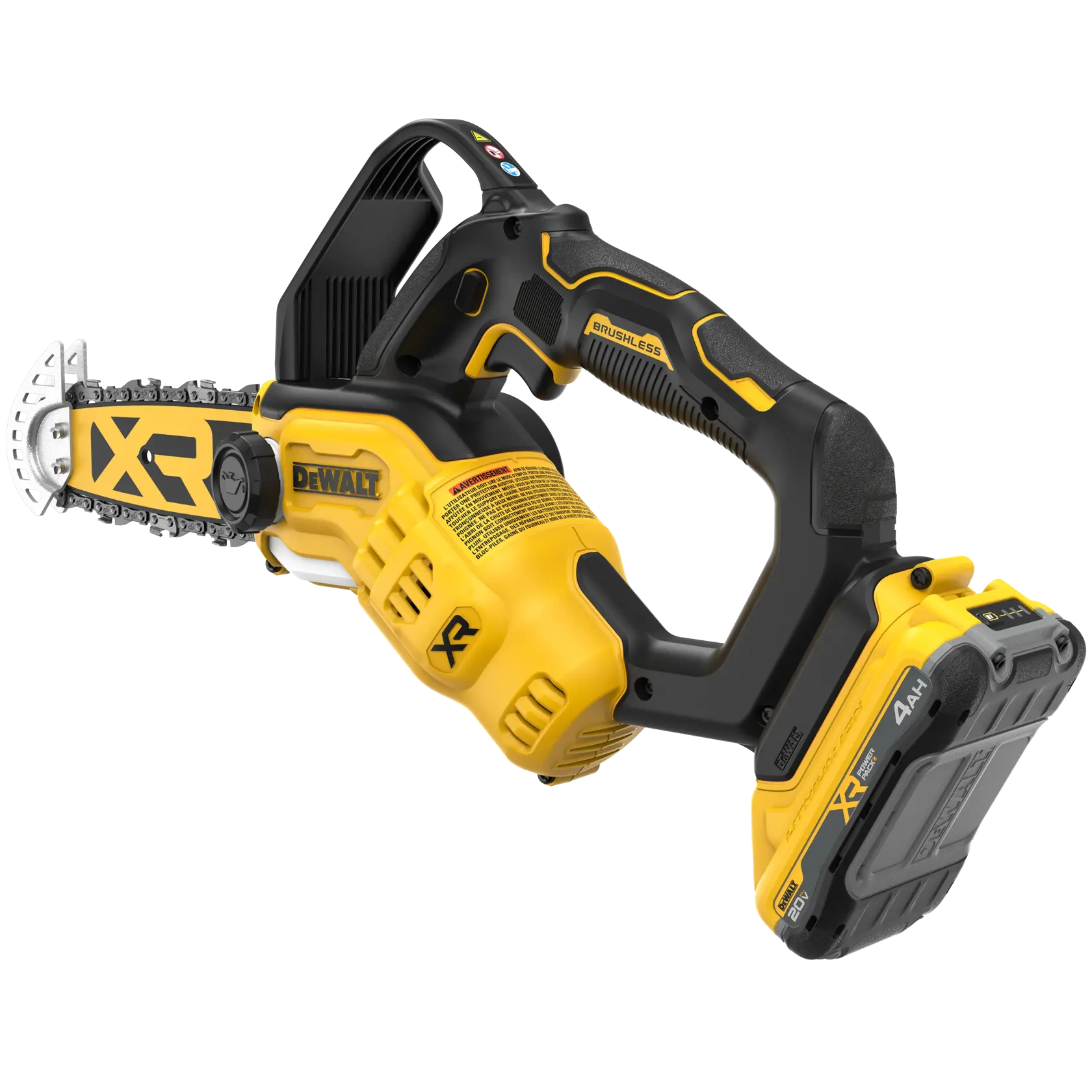 DeWalt DCCS623QQ1 20V MAX 8" Brushless Cordless Pruning Chainsaw Kit - image 5