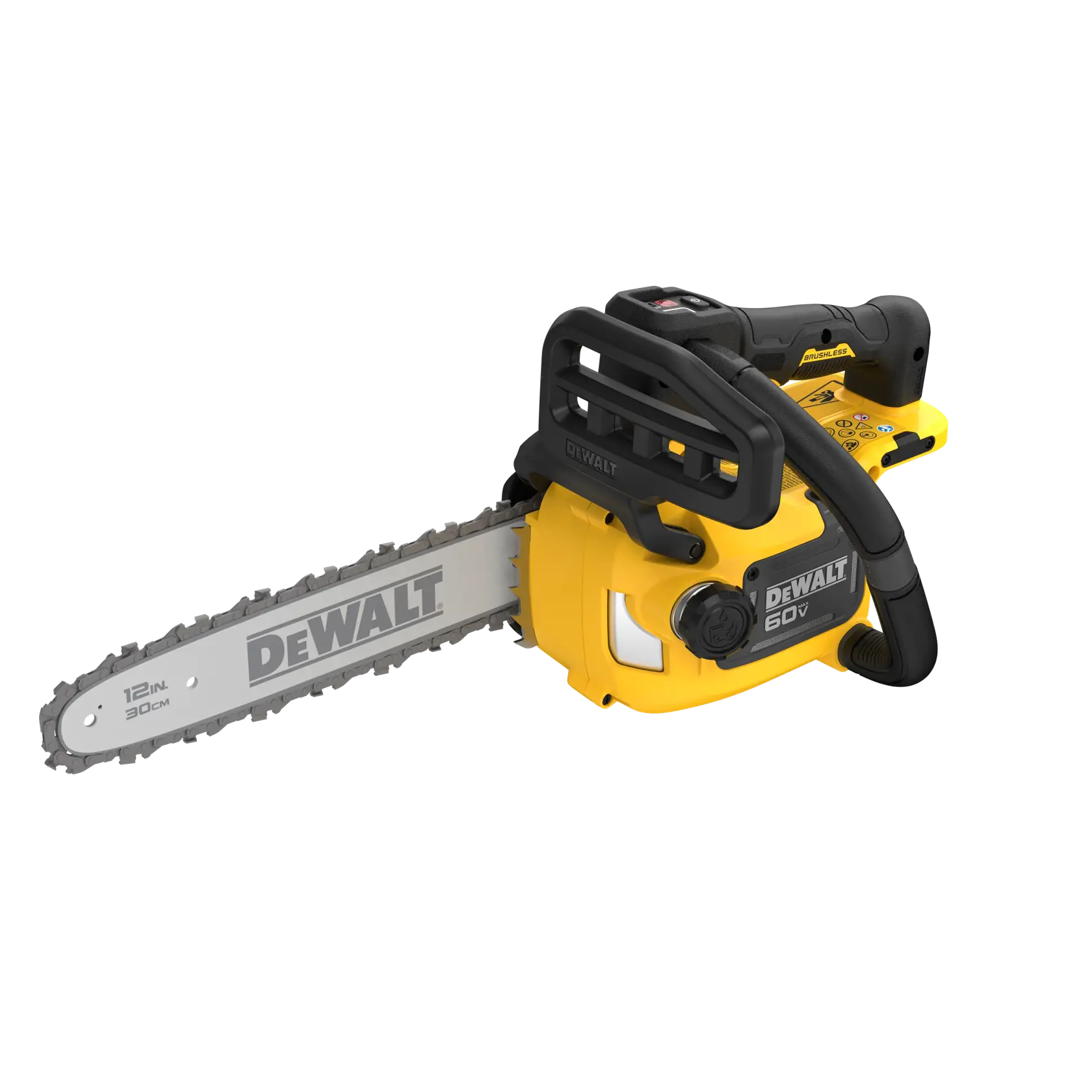 DeWalt DCCS673B 60V MAX 12" Brushless Compact Top-Handle Chainsaw, Tool Only - image 3