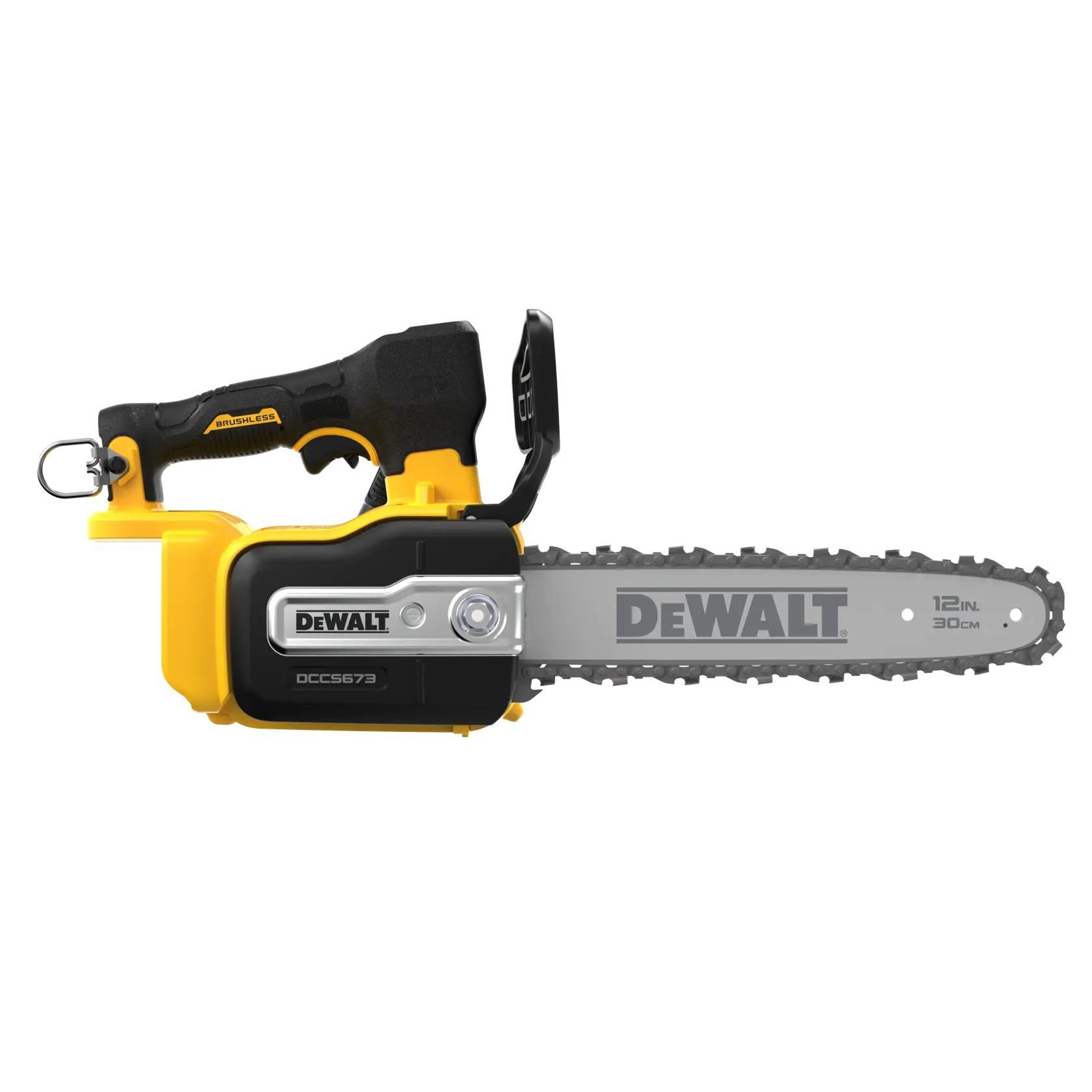 DeWalt DCCS673B 60V MAX 12" Brushless Compact Top-Handle Chainsaw, Tool Only - image 4