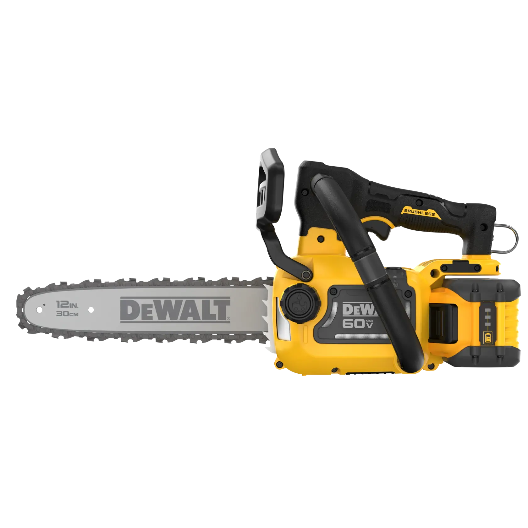 DeWalt DCCS673X1 60V MAX 12" Brushless Cordless Compact Top Handle Chainsaw with Tool Connect Kit - image 2