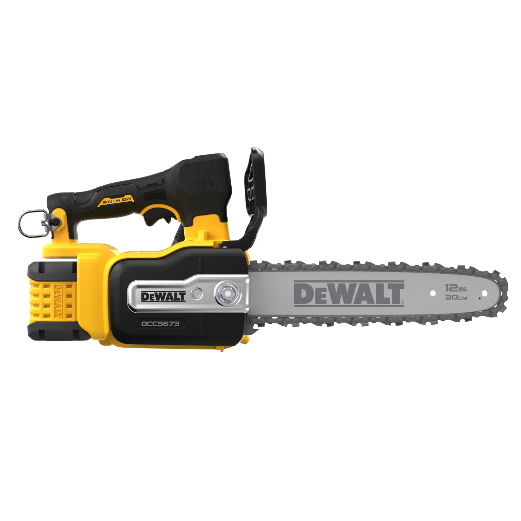 DeWalt DCCS673X1 60V MAX 12" Brushless Cordless Compact Top Handle Chainsaw with Tool Connect Kit - image 4