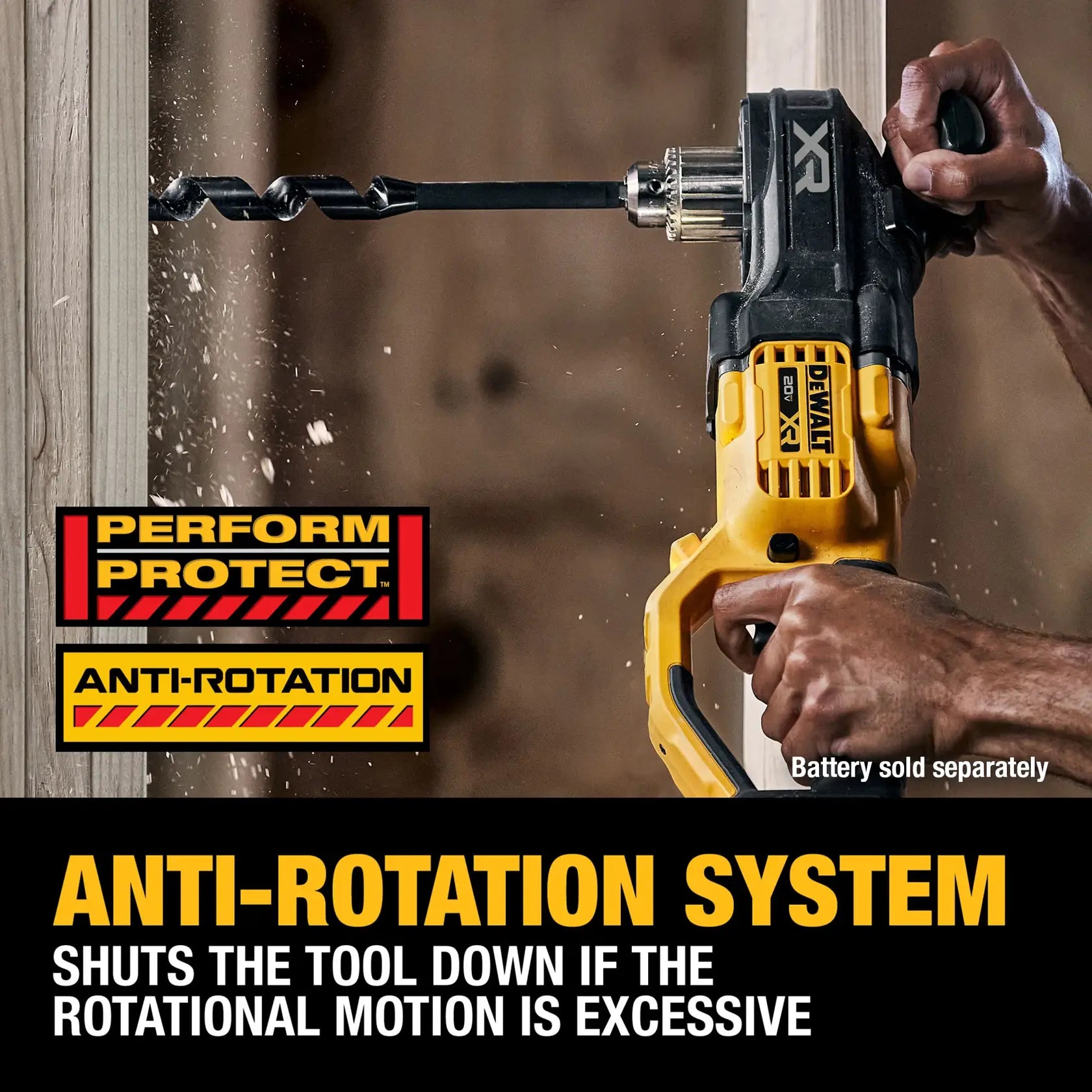 DeWalt DCD446B 20V MAX XR Brushless Cordless 1/2 in. Compact Stud & Joist Drill (Tool Only) - image 6