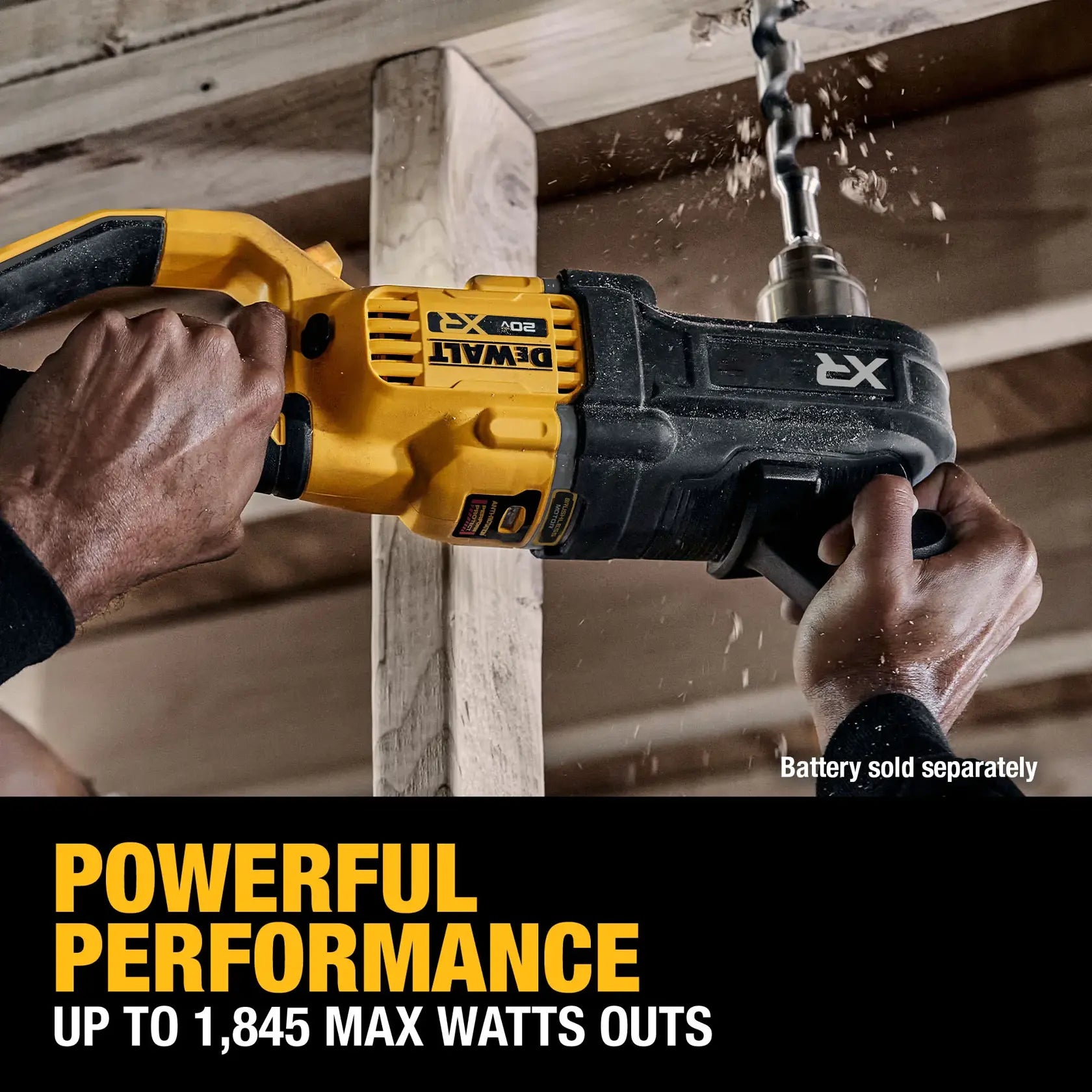 DeWalt DCD446B 20V MAX XR Brushless Cordless 1/2 in. Compact Stud & Joist Drill (Tool Only) - image 7