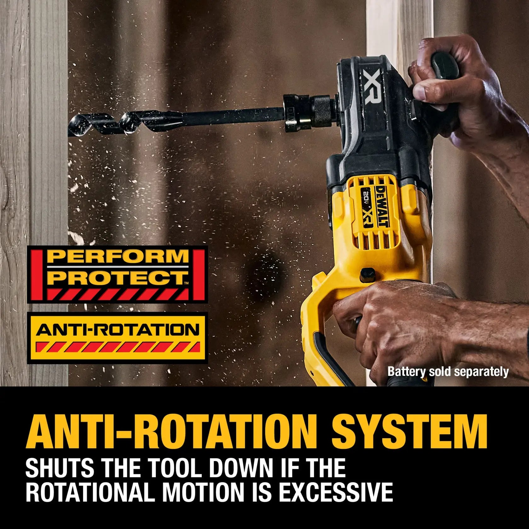 DeWalt DCD447B 20V MAX XR Brushless Cordless 7/16 in. Quick Change Compact Stud & Joist Drill (Tool Only) - image 6