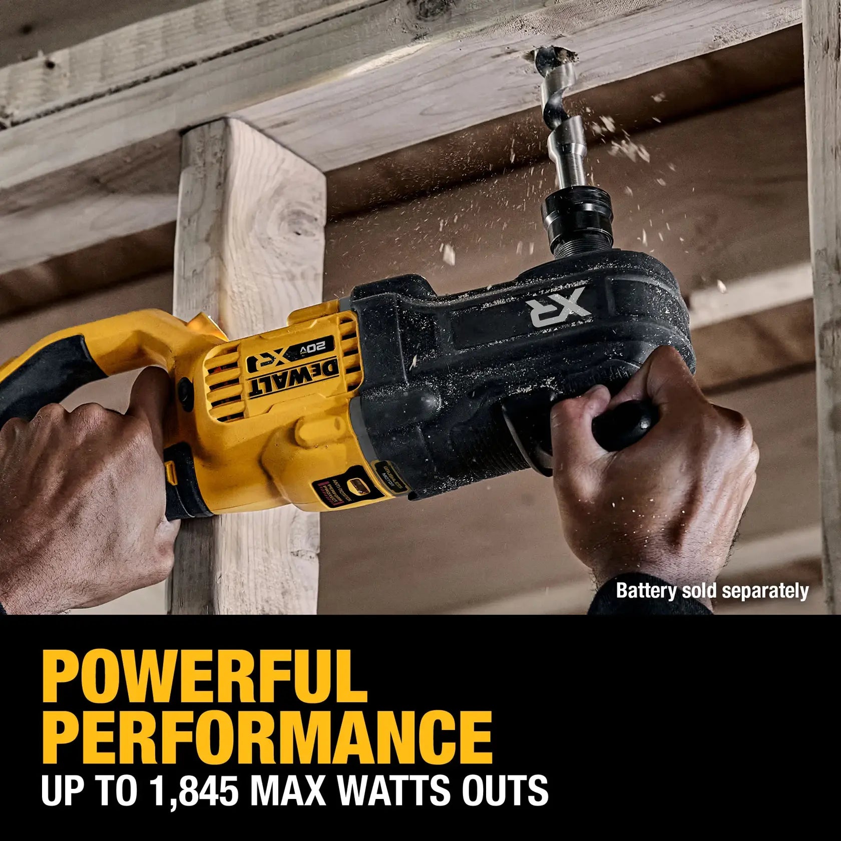 DeWalt DCD447B 20V MAX XR Brushless Cordless 7/16 in. Quick Change Compact Stud & Joist Drill (Tool Only) - image 7