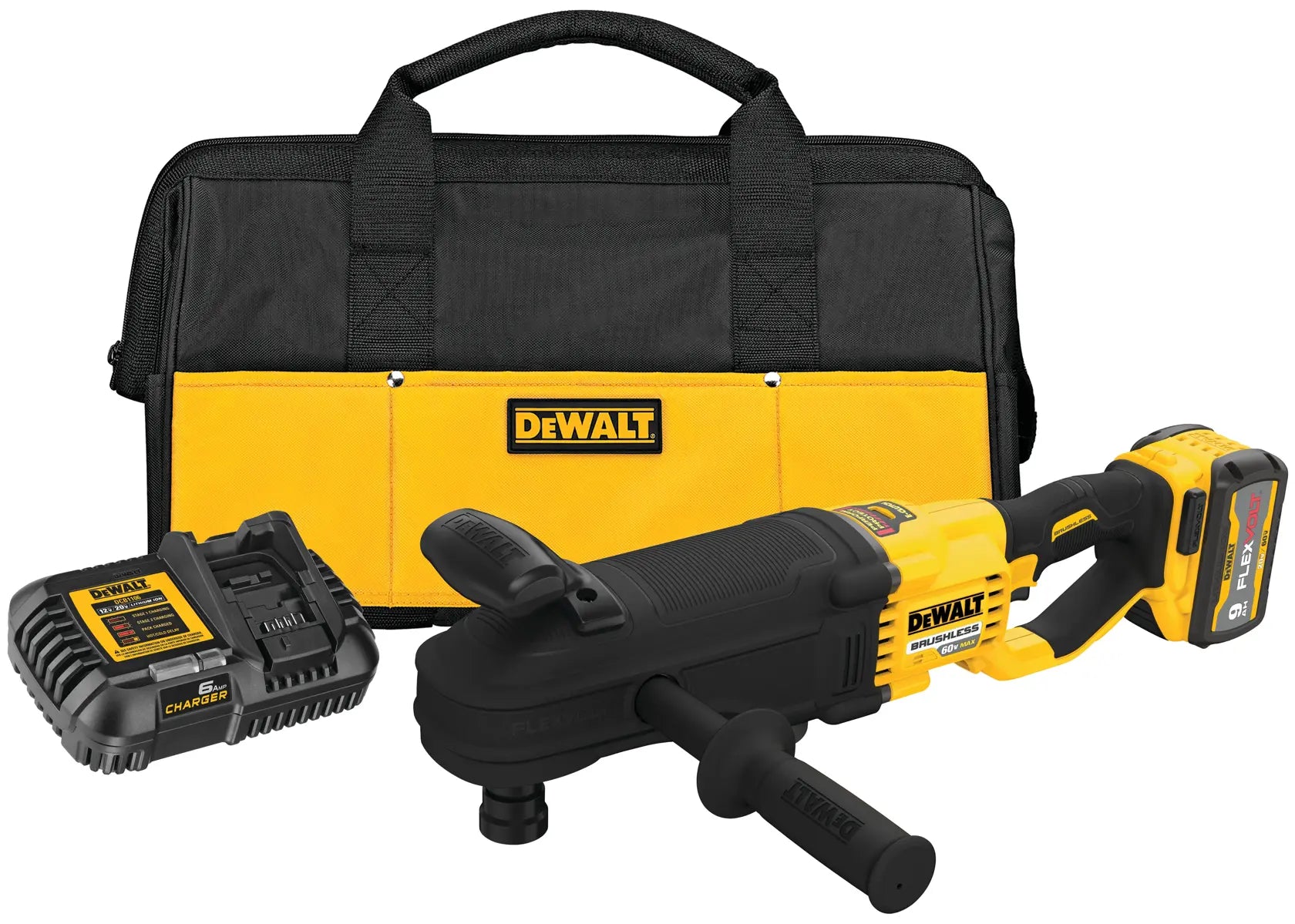 DeWalt DCD471X1 60V MAX Brushless Cordless Quick-Change Stud and Joist Drill With E-CLUTCH System Kit - image 1