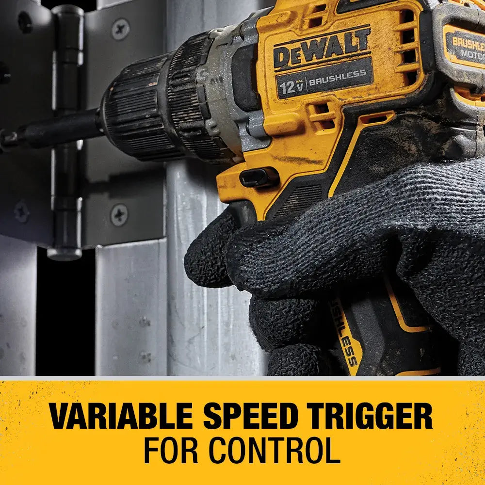 DeWalt DCD701F2 12V MAX Brushless Cordless 3/8-in Drill/Driver Kit - image 5