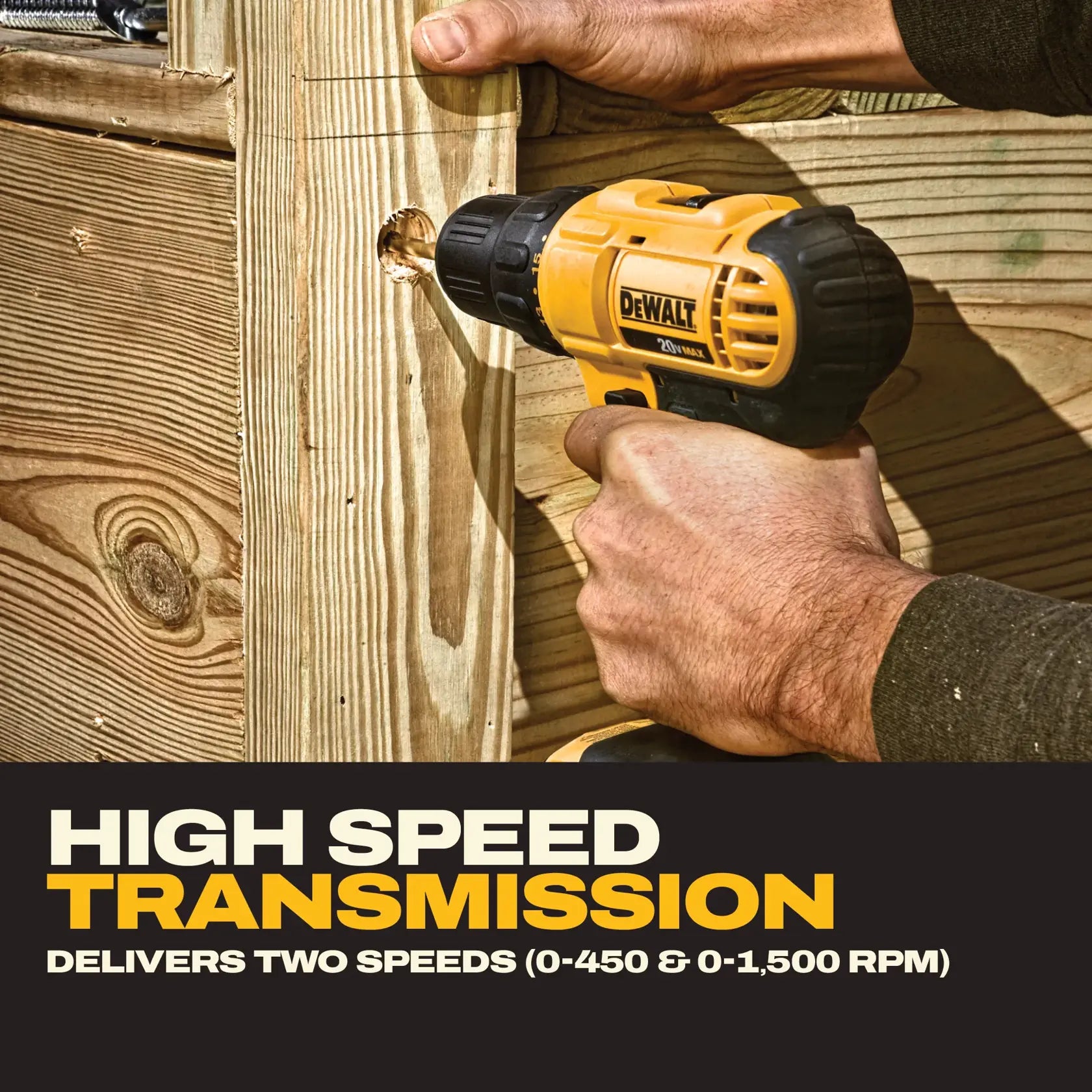 DeWalt DCD771C2 20V MAX Compact Drill/Driver Kit with (2) Batteries - image 4