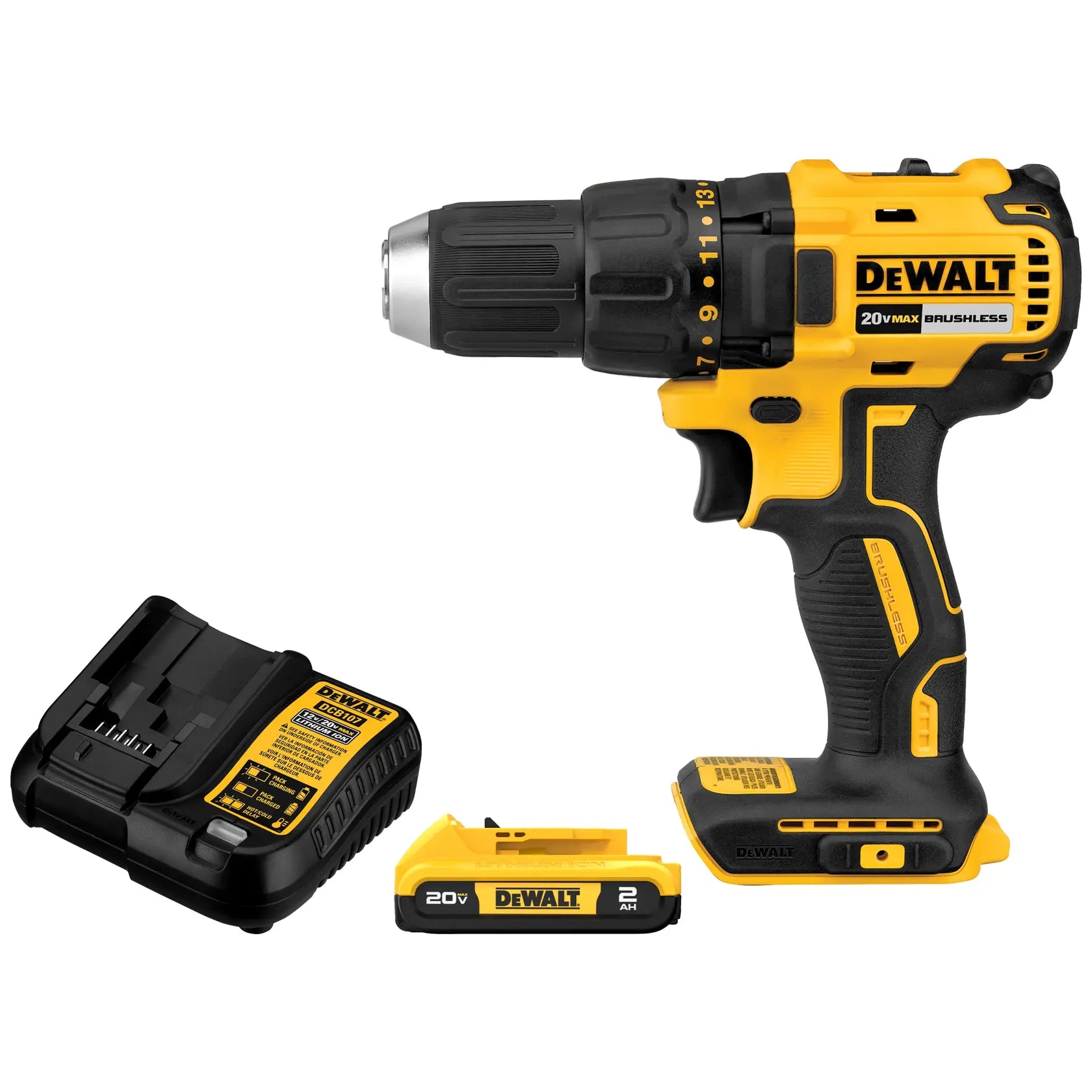 DeWalt DCD777D1 20V MAX Compact Brushless Drill/Driver Kit - image 1