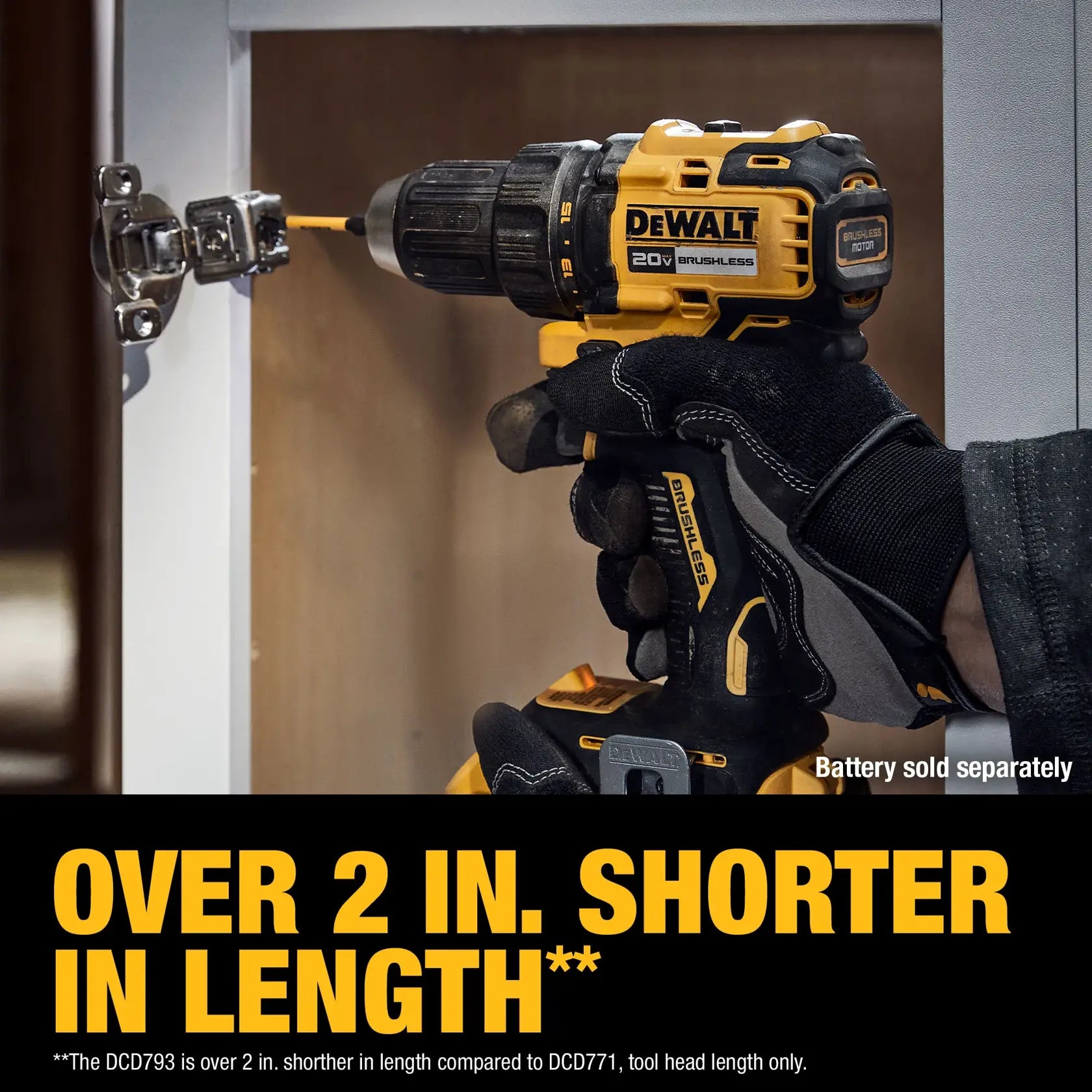 DeWalt DCD793B 20V MAX Brushless Cordless 1/2-in Drill/Driver (Tool Only) - image 5
