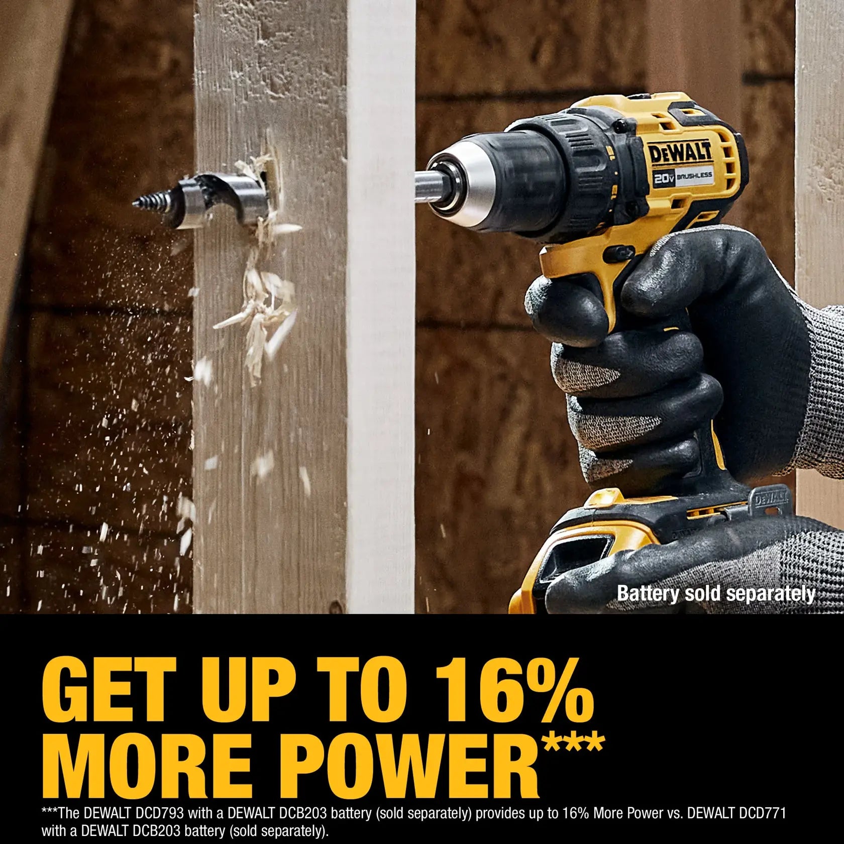 DeWalt DCD793B 20V MAX Brushless Cordless 1/2-in Drill/Driver (Tool Only) - image 6