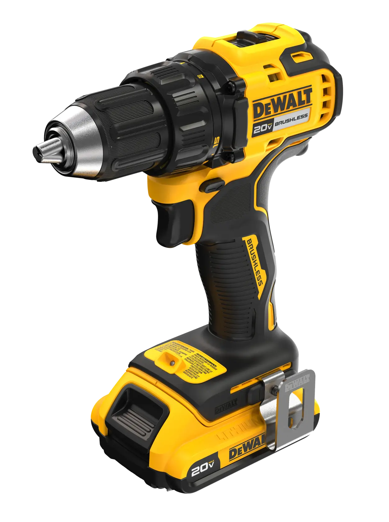 DeWalt DCD793D1 20V MAX Brushless 1/2-in Drill/Driver Kit - image 3