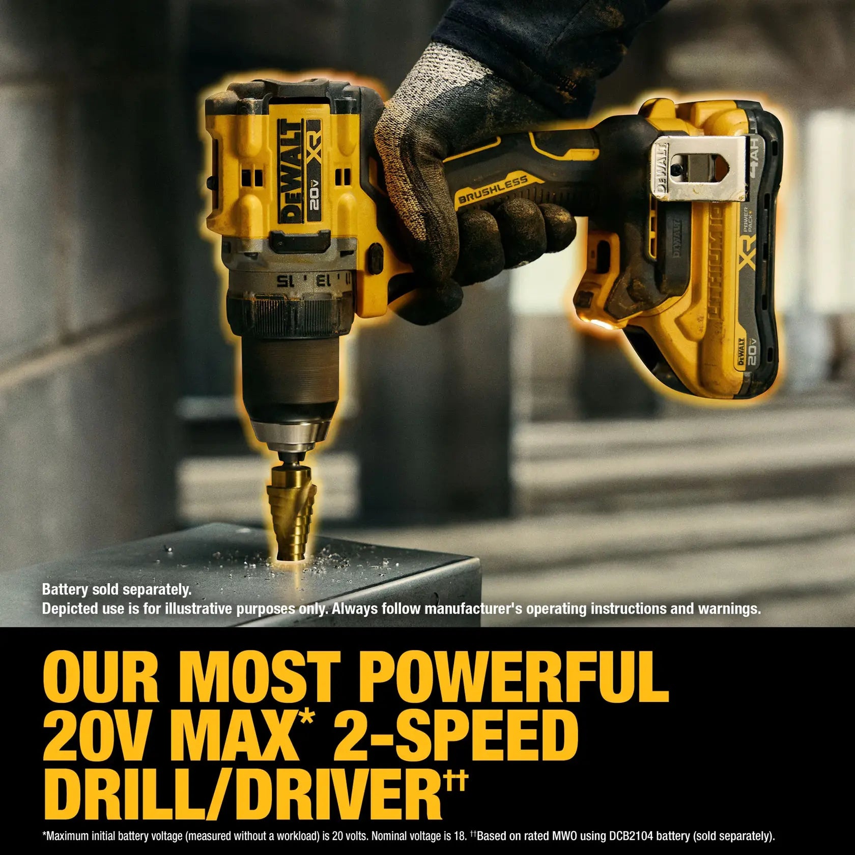 DeWalt DCD801B 20V MAX XR Brushless Cordless 1/2-in Drill/Driver (Tool Only) - image 5
