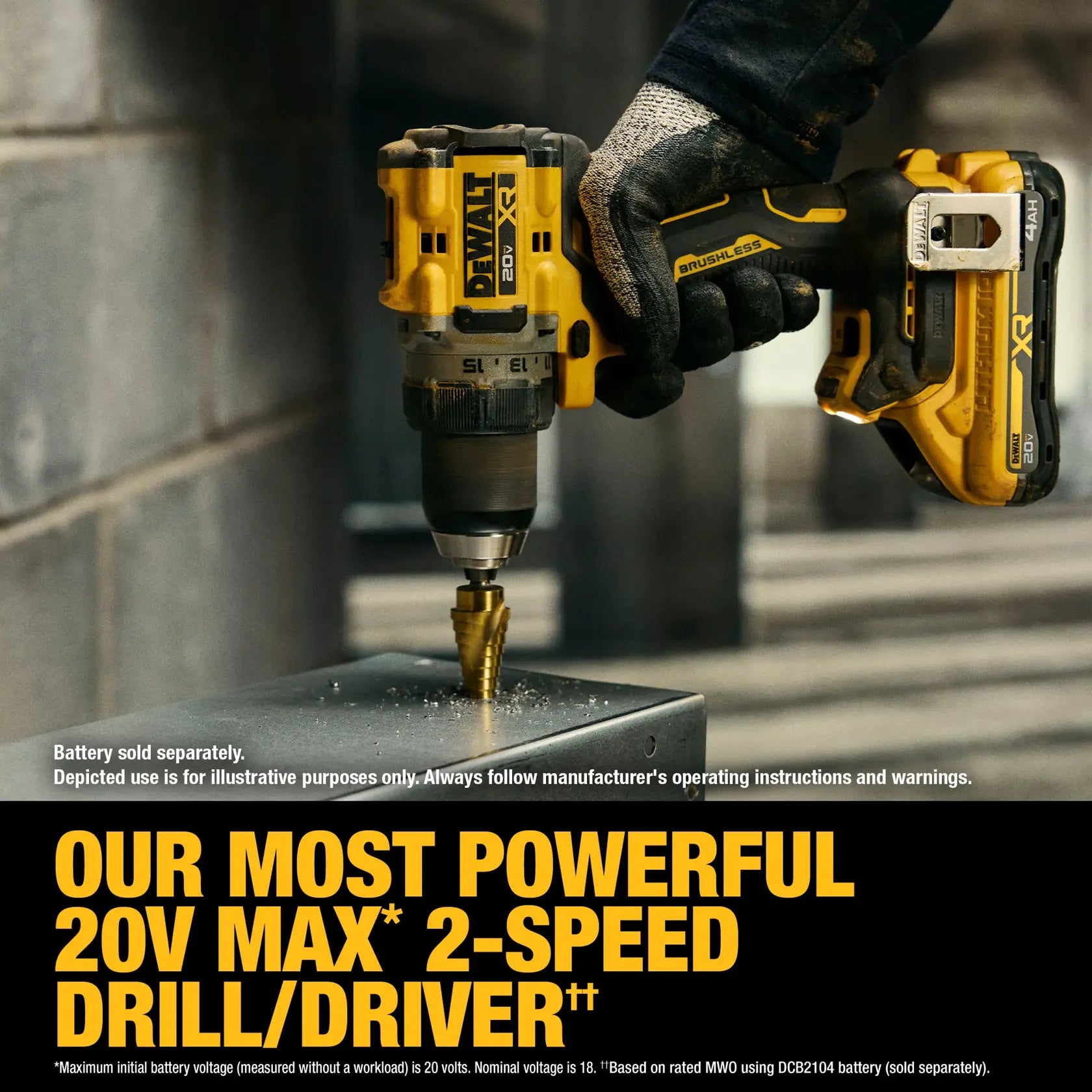 DeWalt DCD801B 20V MAX XR Brushless Cordless 1/2-in Drill/Driver (Tool Only) - image 6