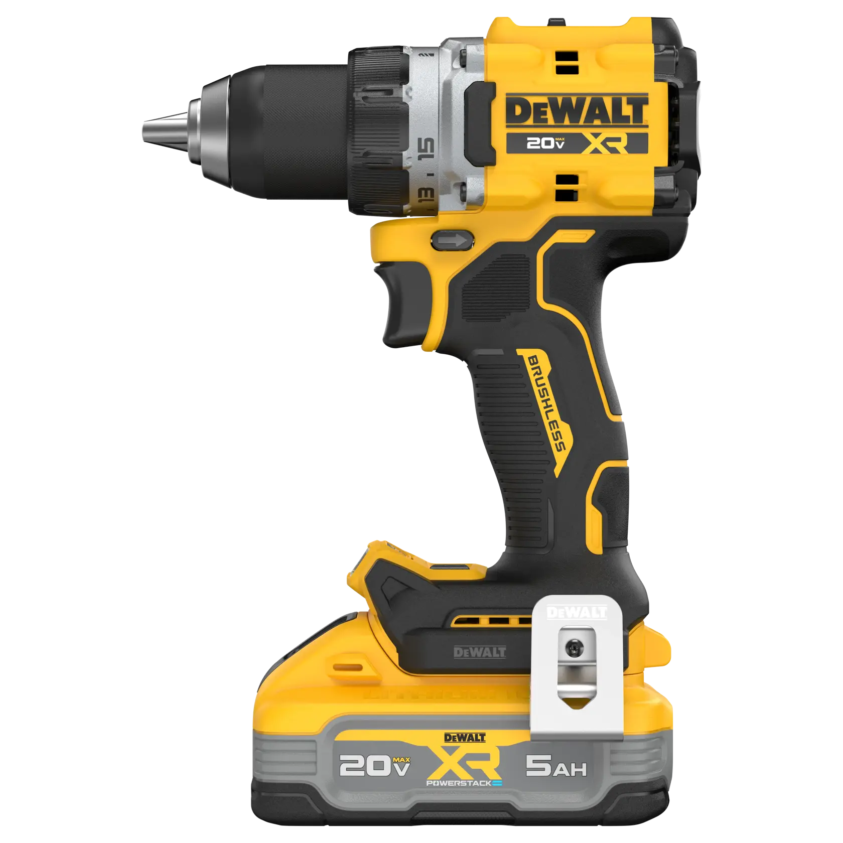DeWalt DCD801H1 20V MAX XR 1/2" Drill/Driver Kit with 5Ah Battery - image 2