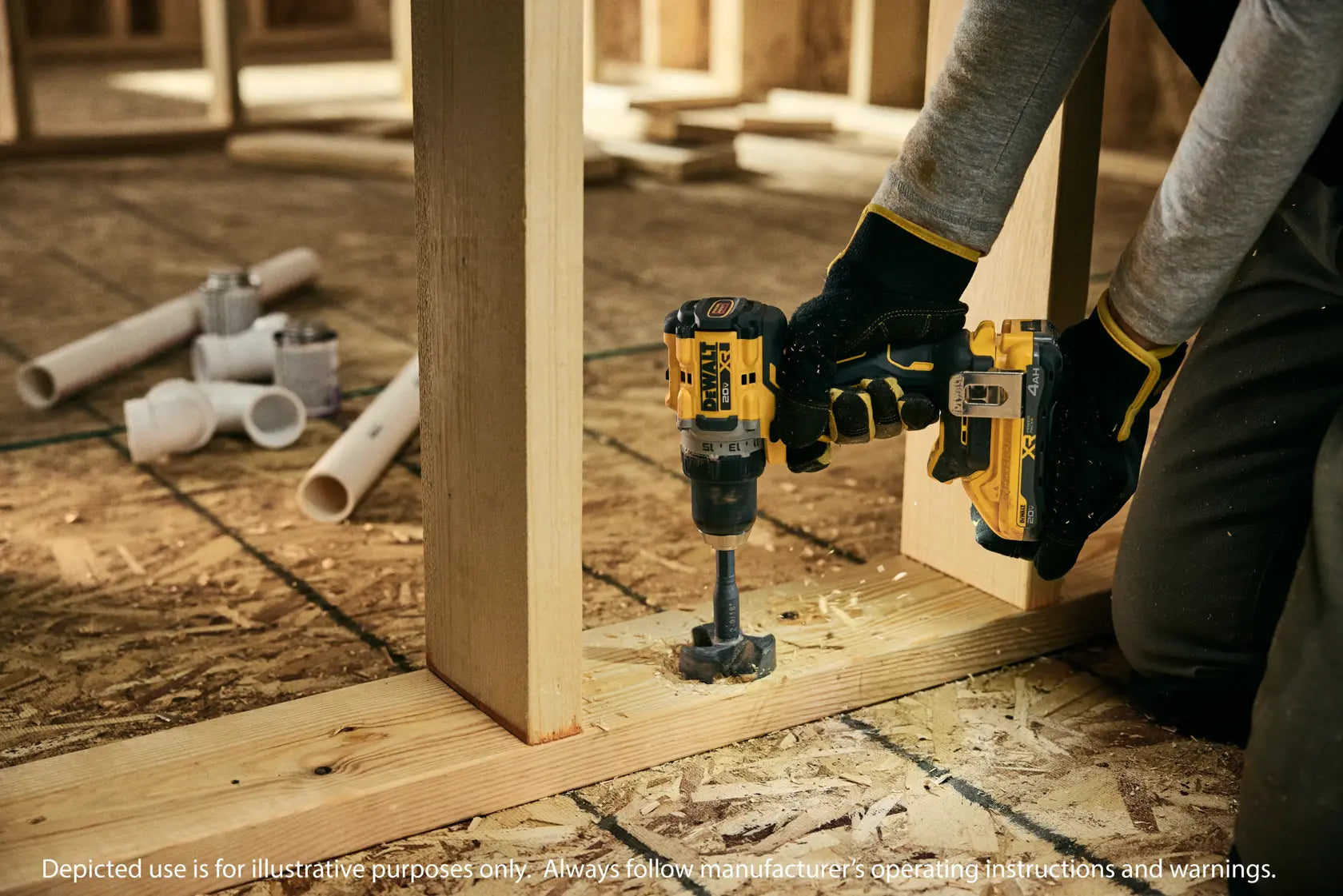 DeWalt DCD801QQ2 20V MAX XR Brushless Cordless 1/2-in Drill/Driver with (2) 4Ah POWERPACK Batteries - image 10