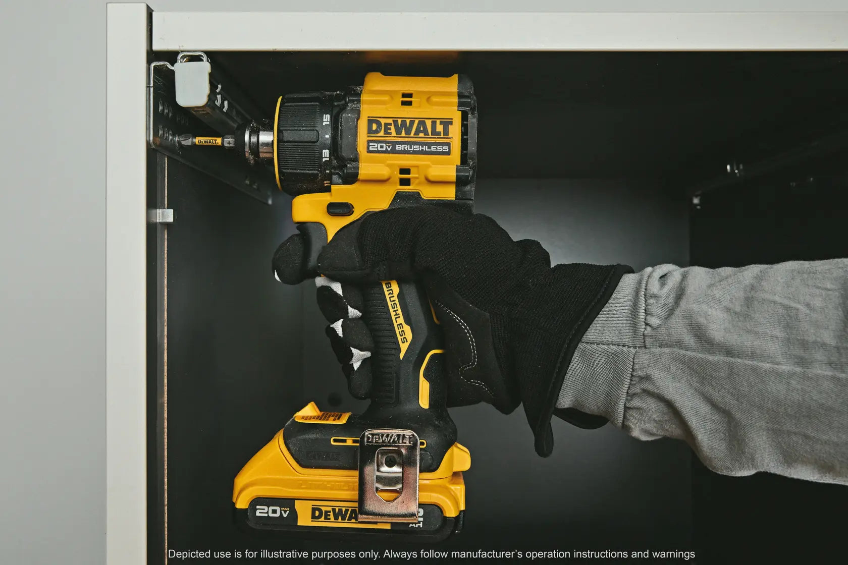 DeWalt DCD803B ATOMIC 20V MAX Multi-Head Drill/Driver (Tool Only) - image 9