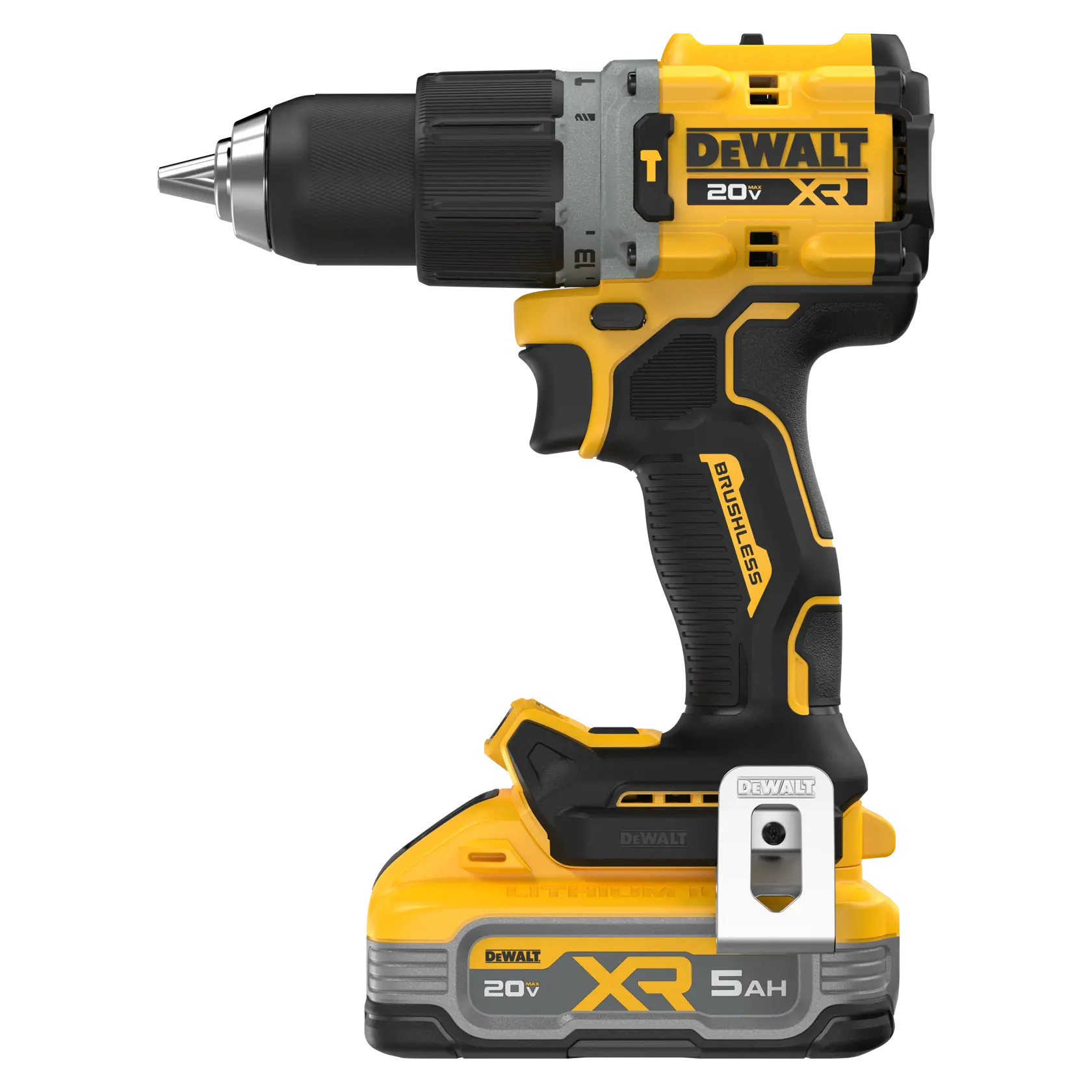 DeWalt DCD806H1 20V MAX XR 1/2 in. Drill/Driver Kit with 6Ah FLEXVOLT Battery - image 3