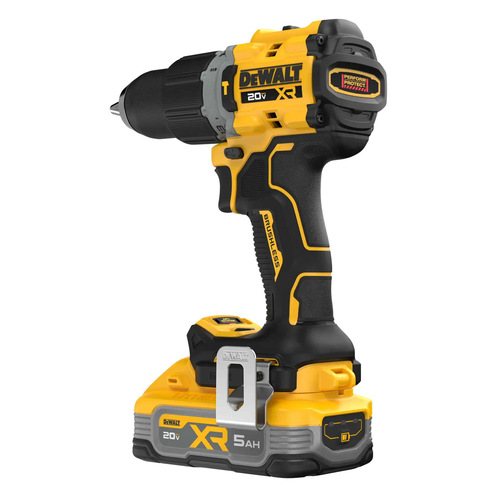 DeWalt DCD806H1 20V MAX XR 1/2 in. Drill/Driver Kit with 6Ah FLEXVOLT Battery - image 6