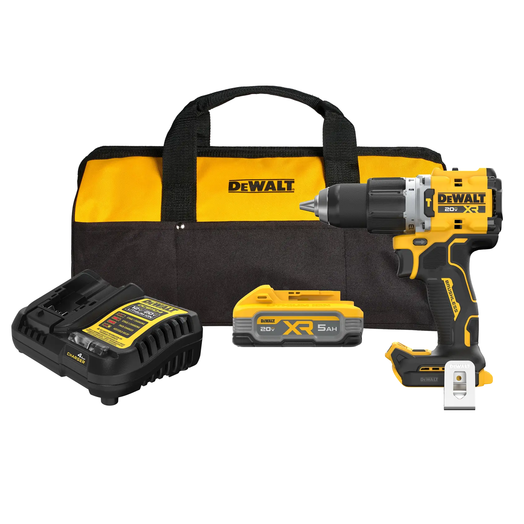 DeWalt DCD806H1 20V MAX XR 1/2 in. Drill/Driver Kit with 6Ah FLEXVOLT Battery - image 2