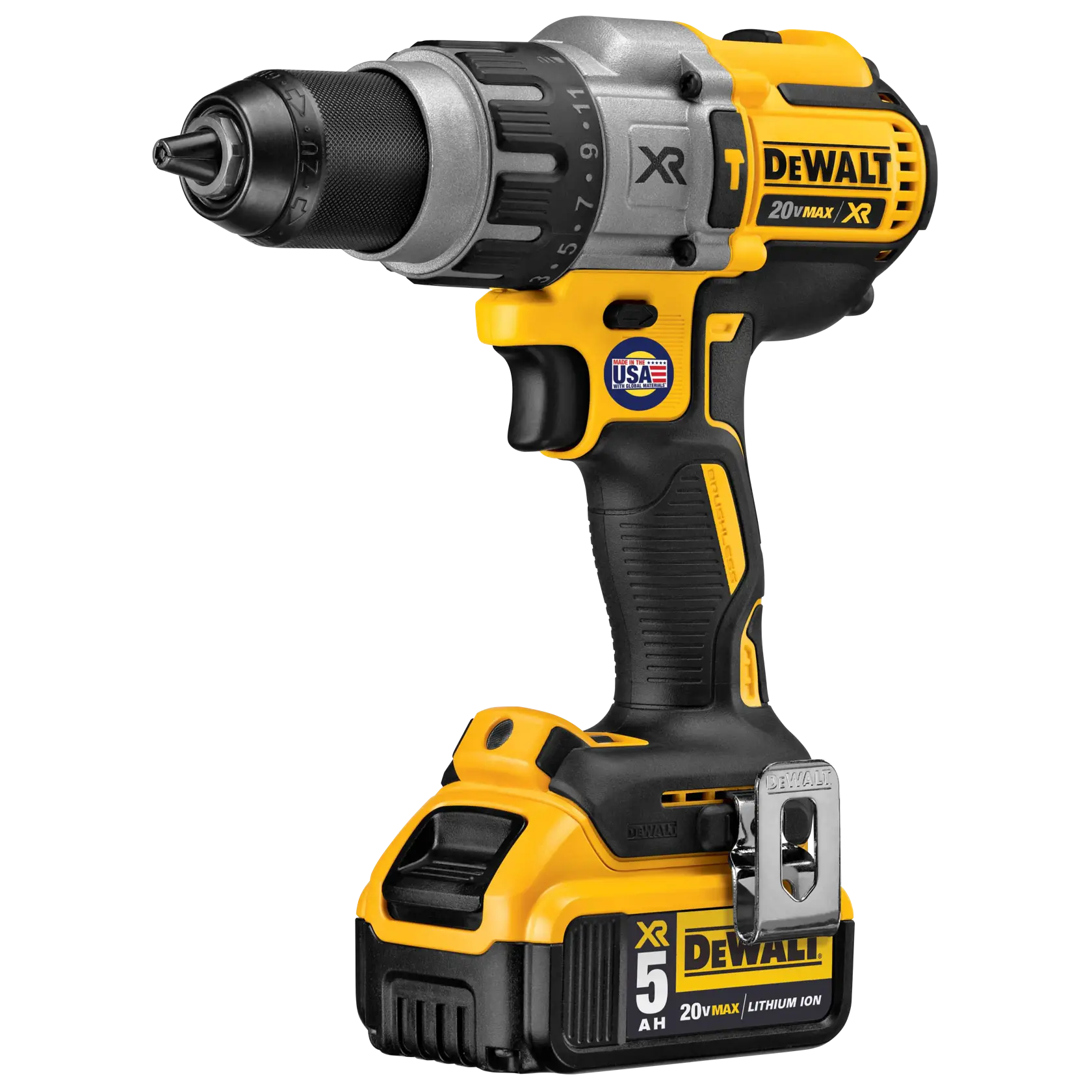 DeWalt DCD996P2 20V MAX XR 1/2-in 3-Speed Brushless Hammer Drill/Driver Kit - image 2