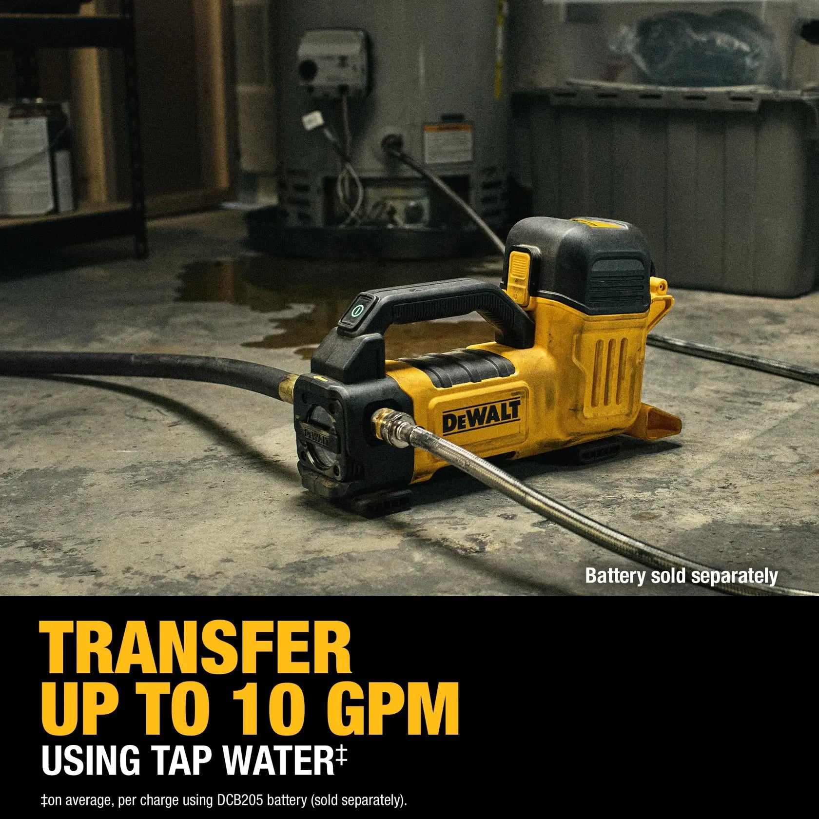 DeWalt DCE050B 20V MAX Transfer Pump (Tool Only) - image 8